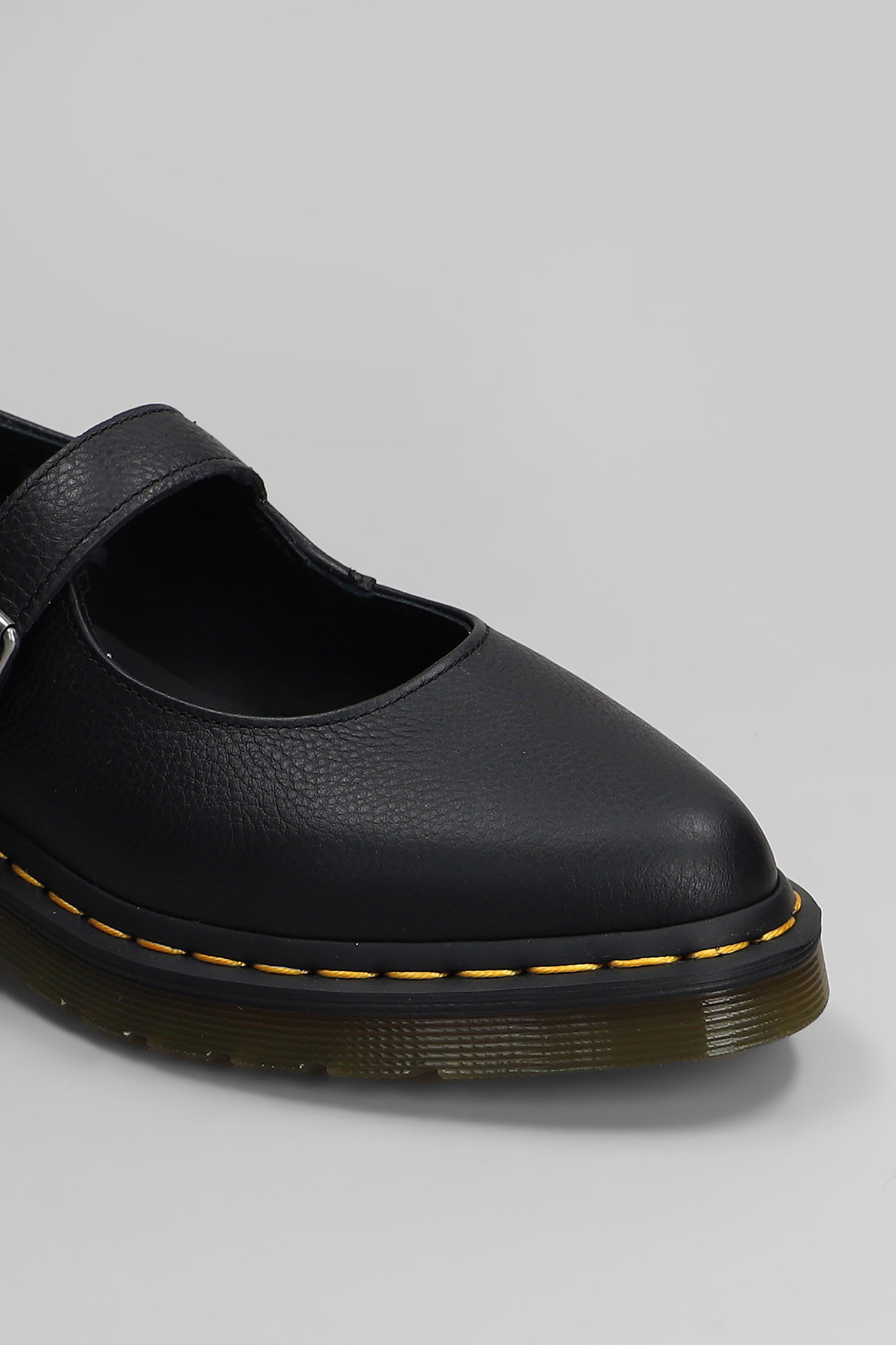 Dr. Martens' Elphie Mj Loafers In Black Leather