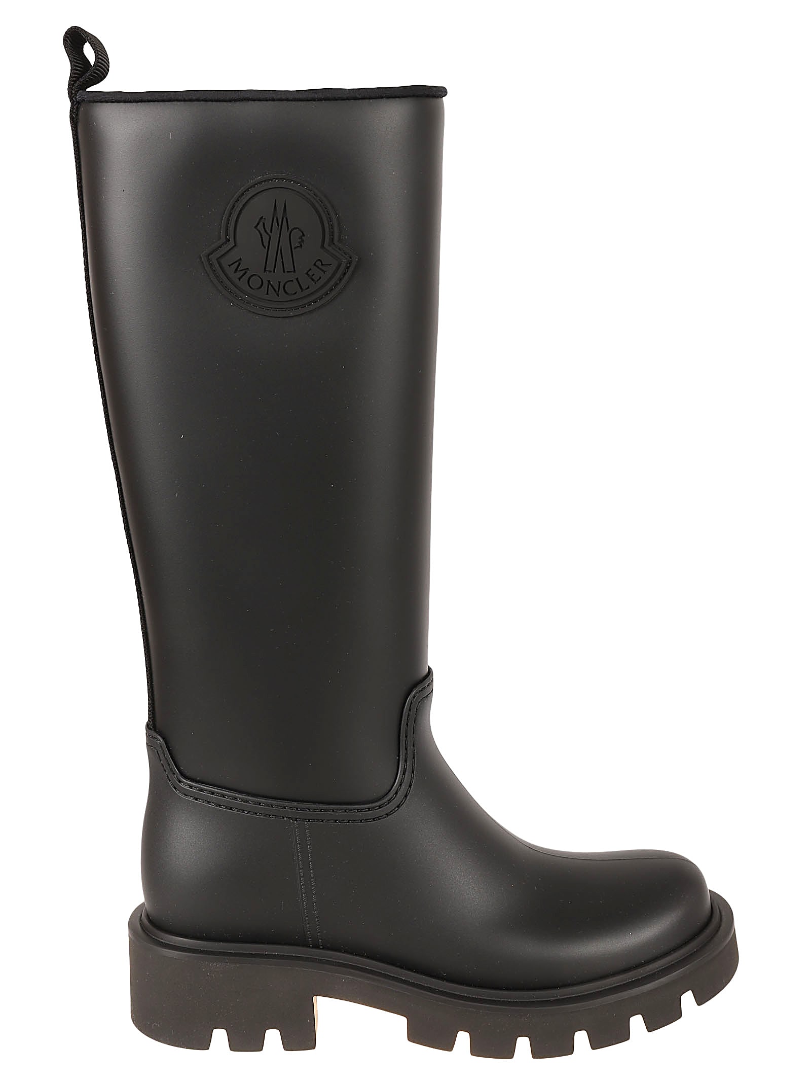 Shop Moncler Kickstream High Boots In Black