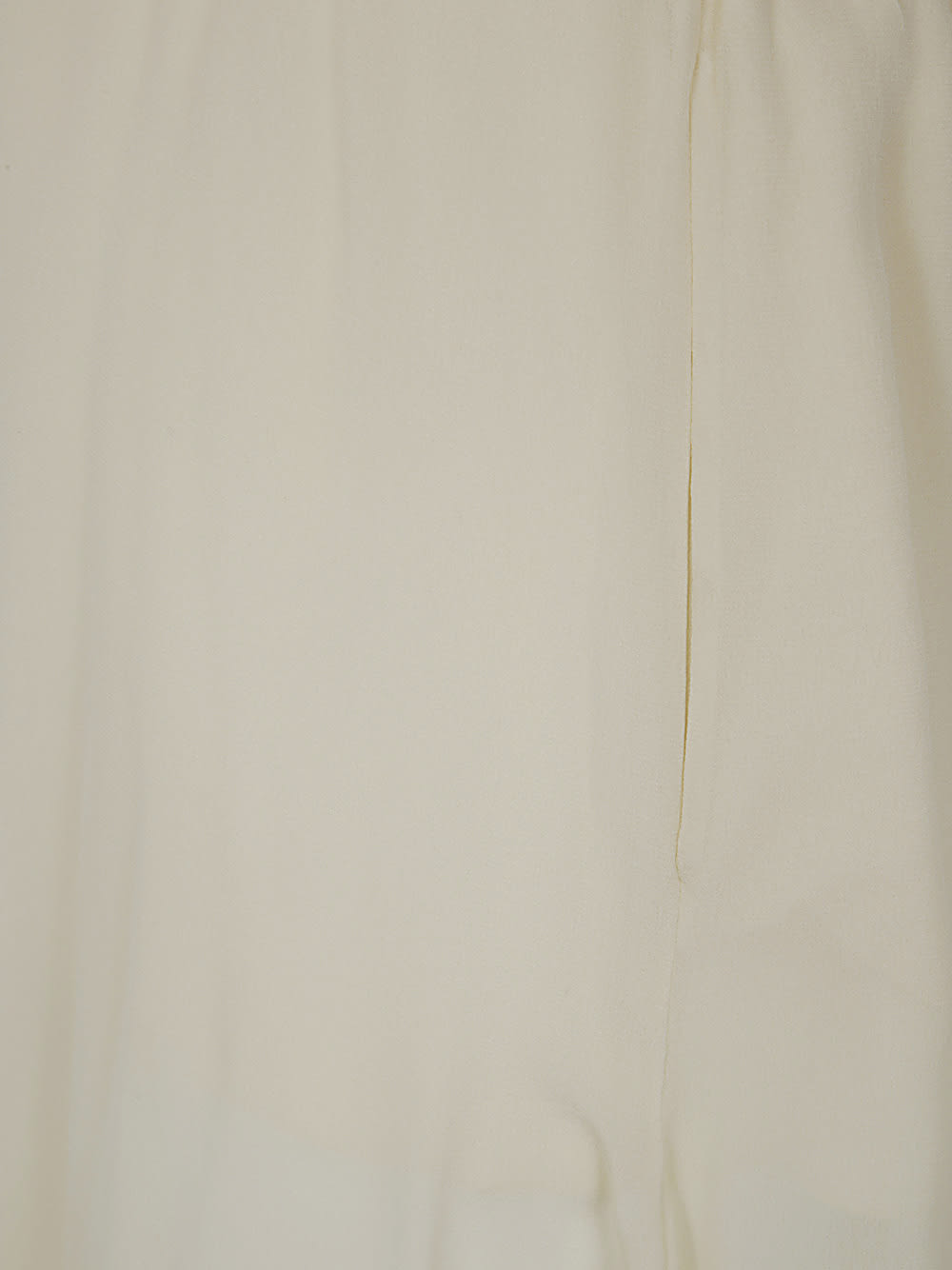 Shop Chloé Silk Georgette Long Skirt In Pristine White