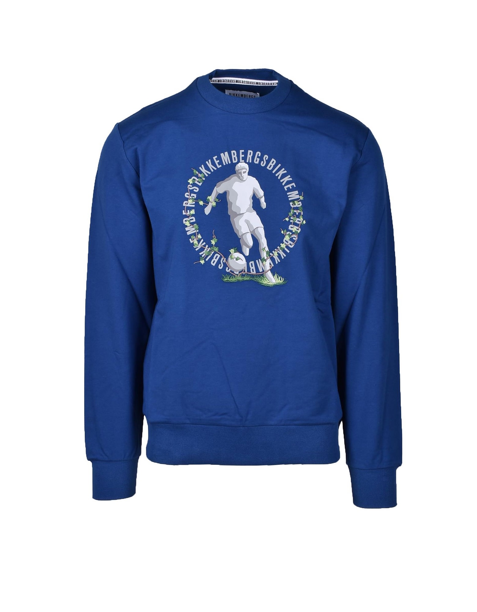 Bikkembergs Mens Blue Sweatshirt