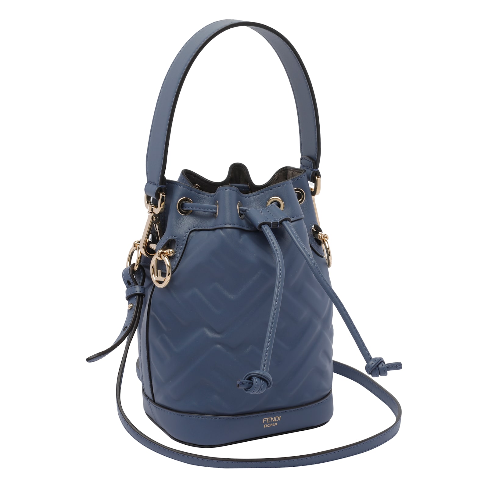Fendi Mini Mon Tresor Tessuto Ff