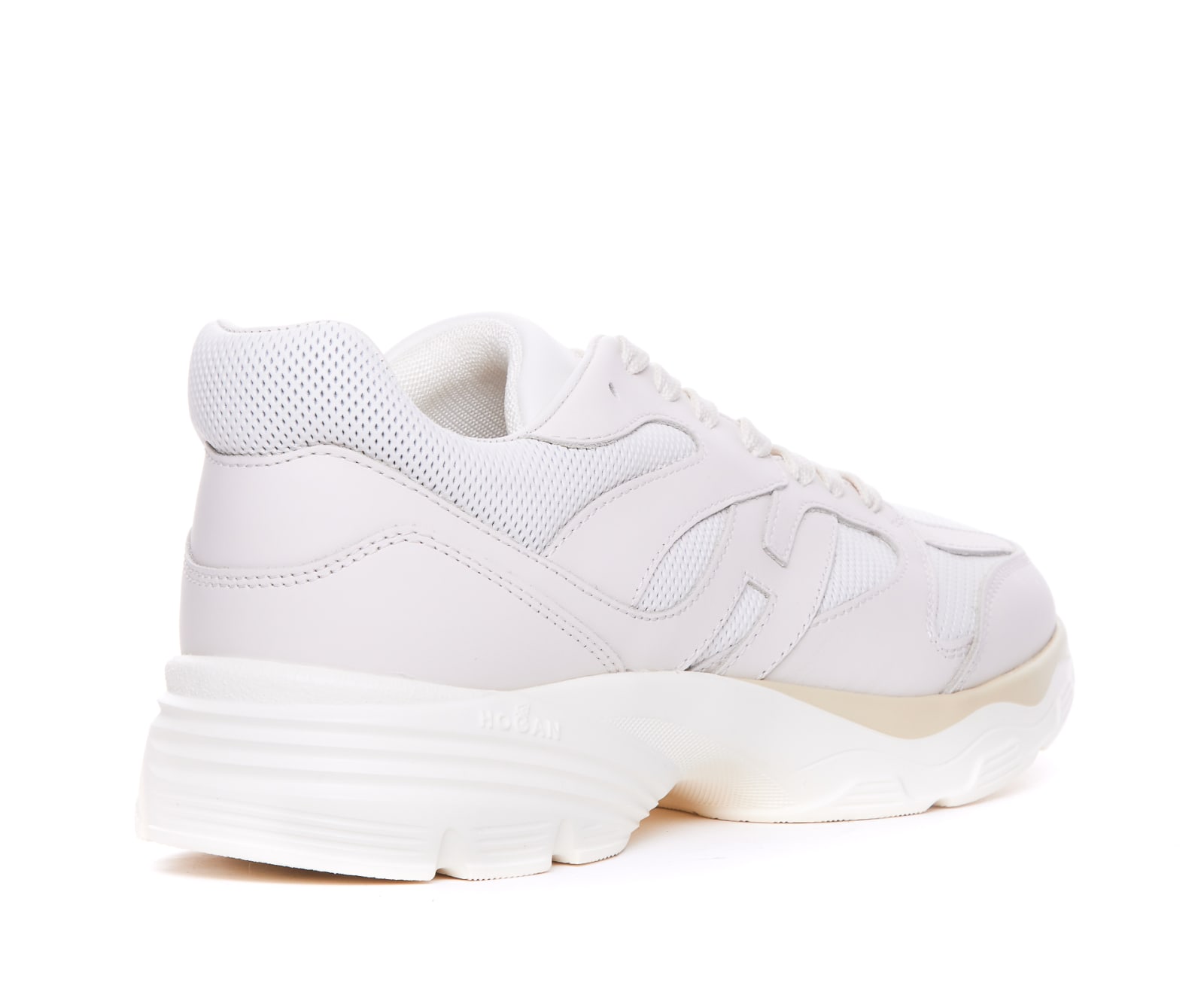 Shop Hogan H665 Sneakers In White