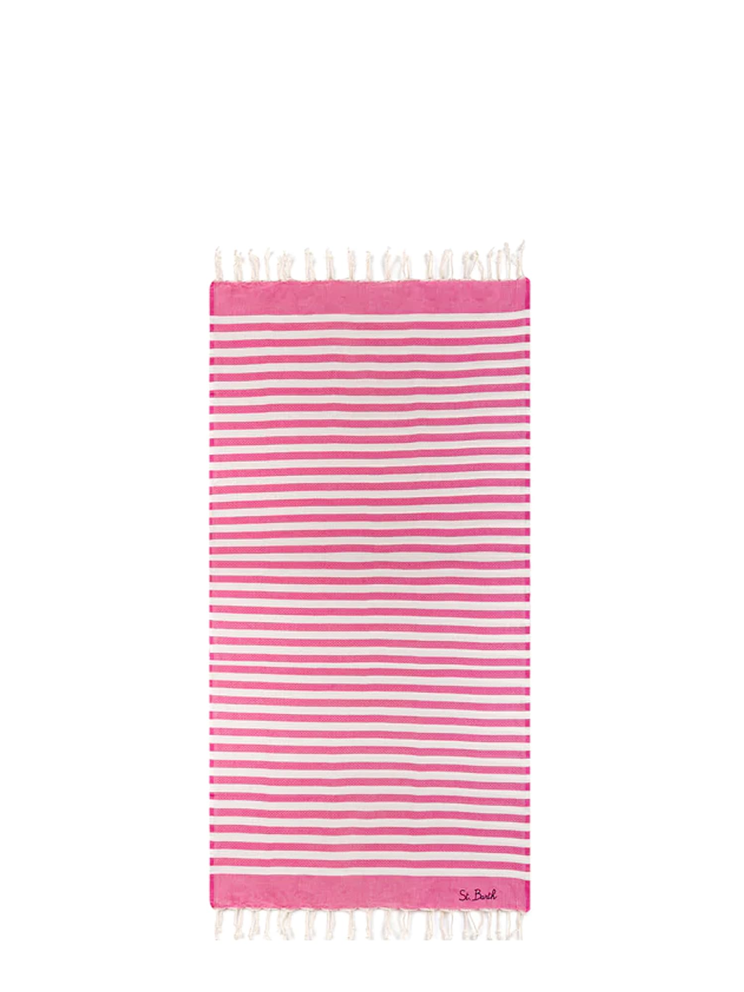 Mc2 Saint Barth Beach Towel In Pink