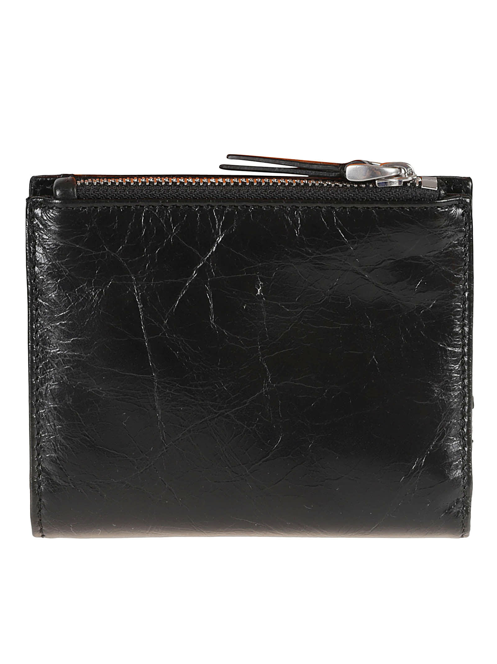 Shop Ami Alexandre Mattiussi Vous Folded Wallet In Black