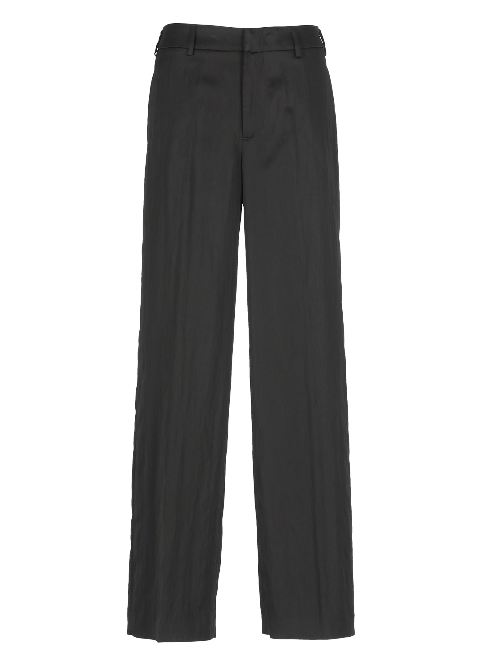 Pt Torino Viscose Pants In Gray
