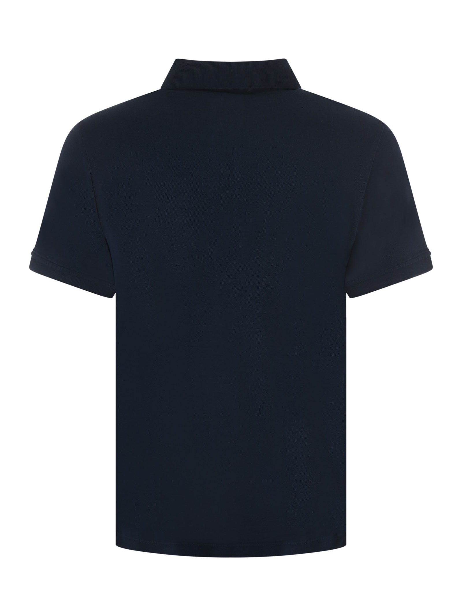 Shop Blauer Polo Shirt In Blu Scuro
