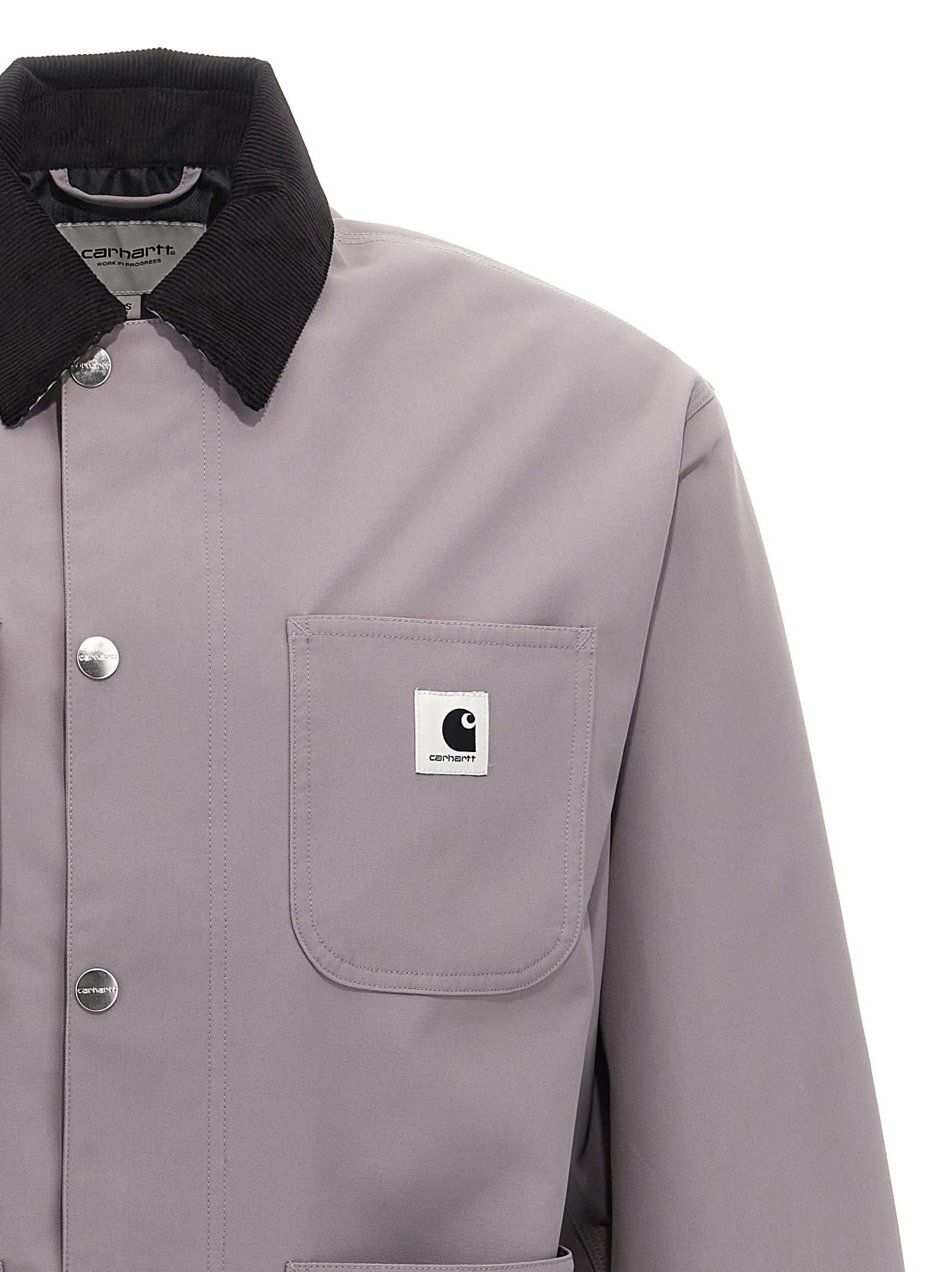 Carhartt Omens Yosemite Clapton Patch-pockets Relaxed-fit Woven Jacket In Purple