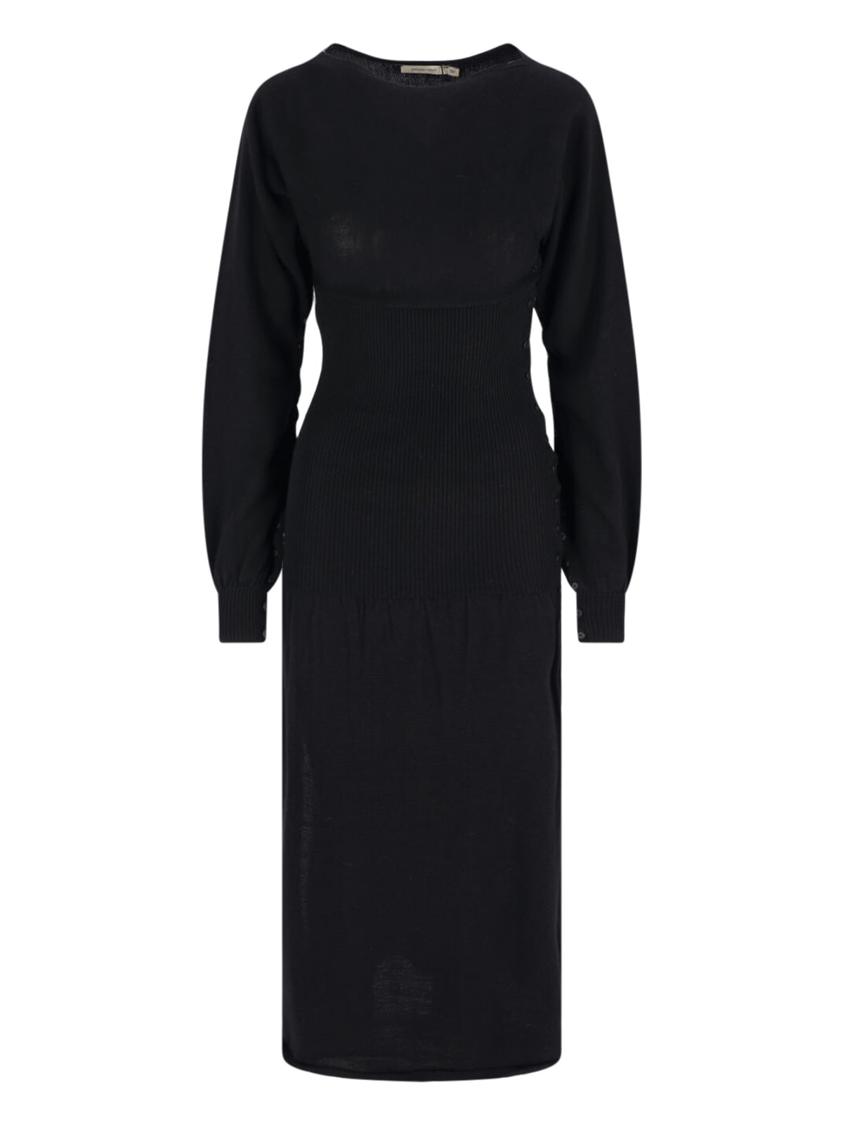 Paloma Wool Fa Midi Dress In Black