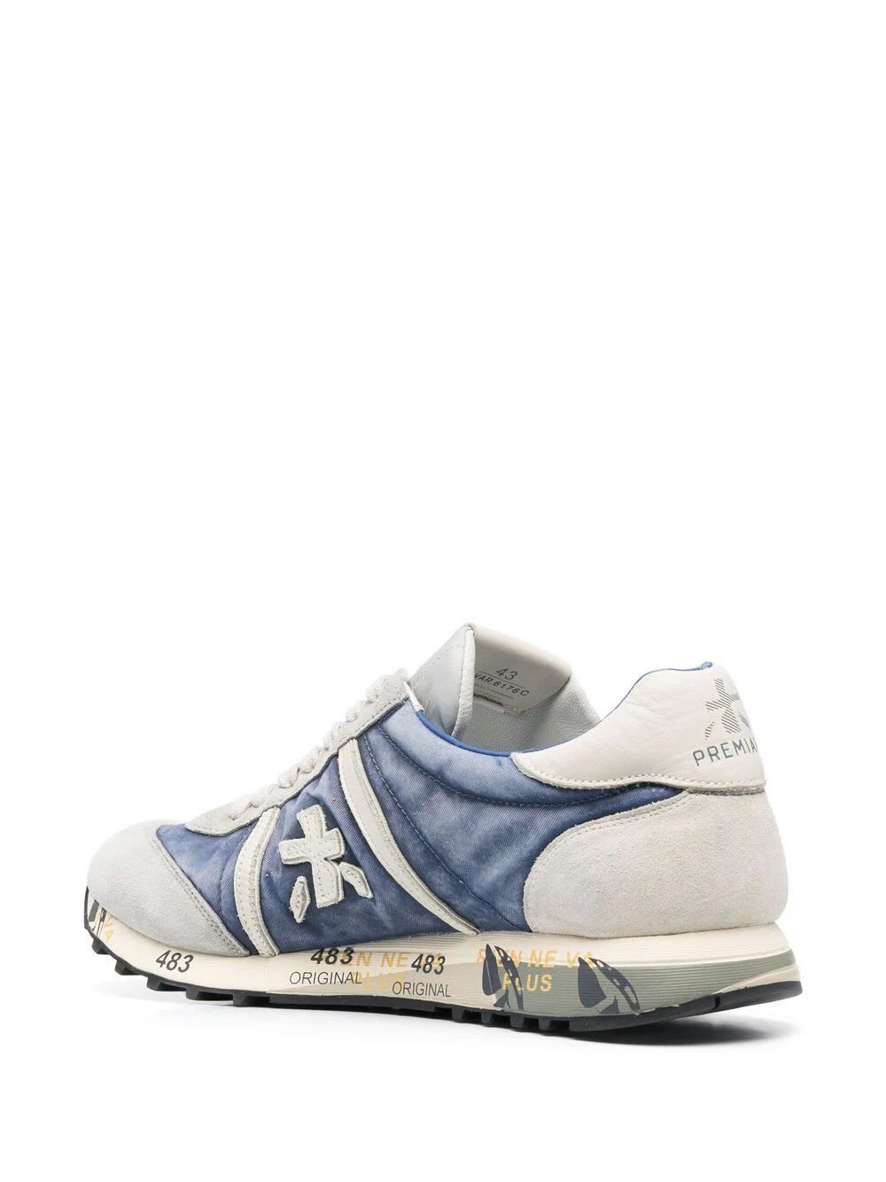 Shop Premiata Lucy Sneakers In Blue