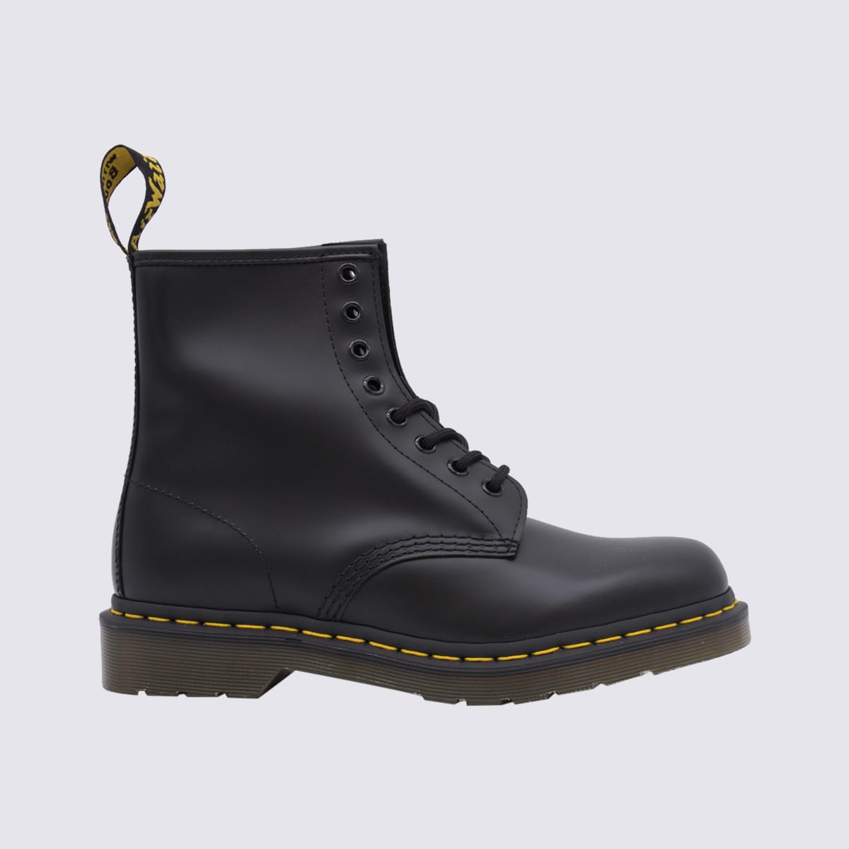 Black 1460 Smooth Leather Boots