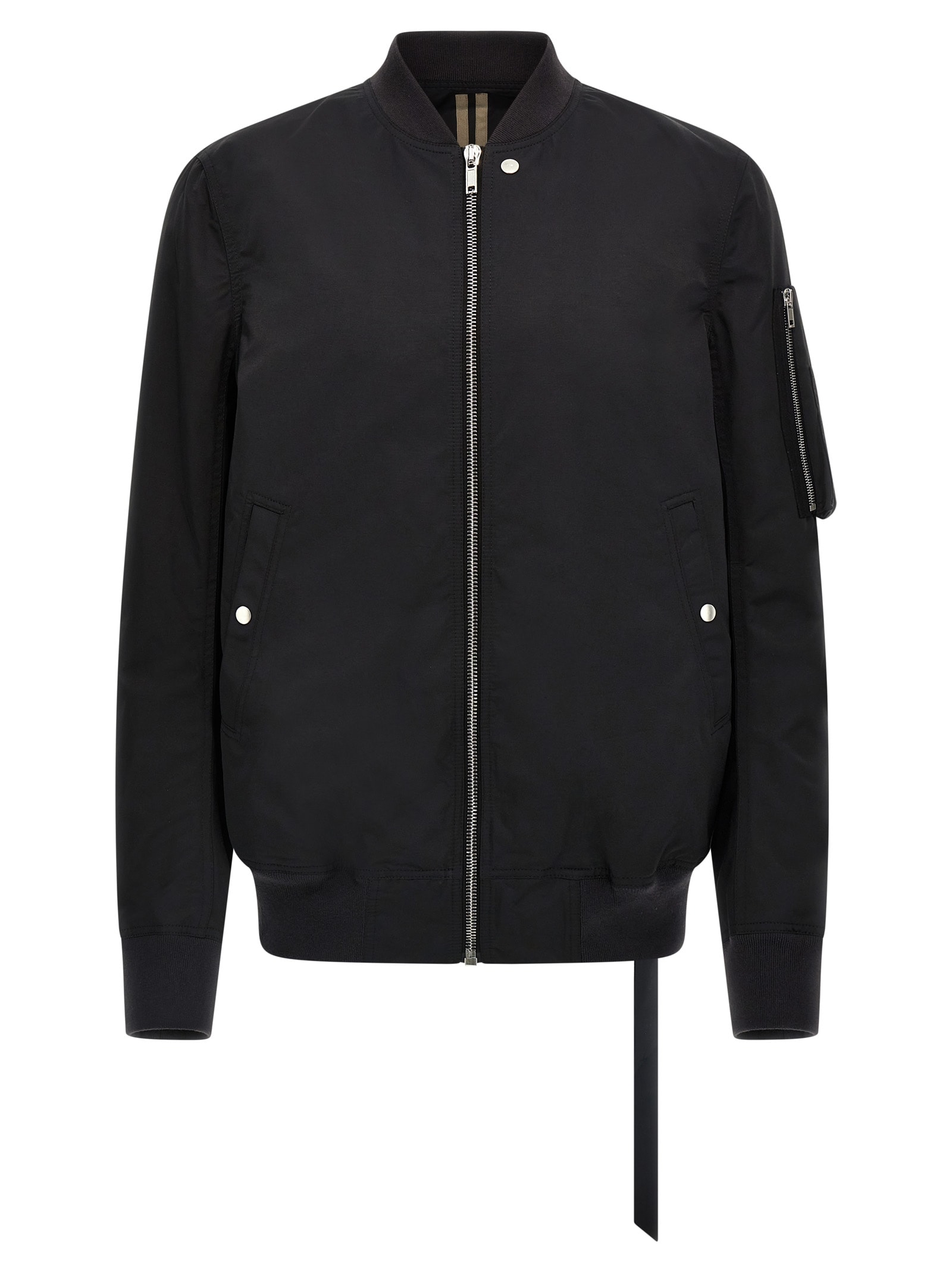 Drkshdw Jumbo Flight Bomber Jacket In Black