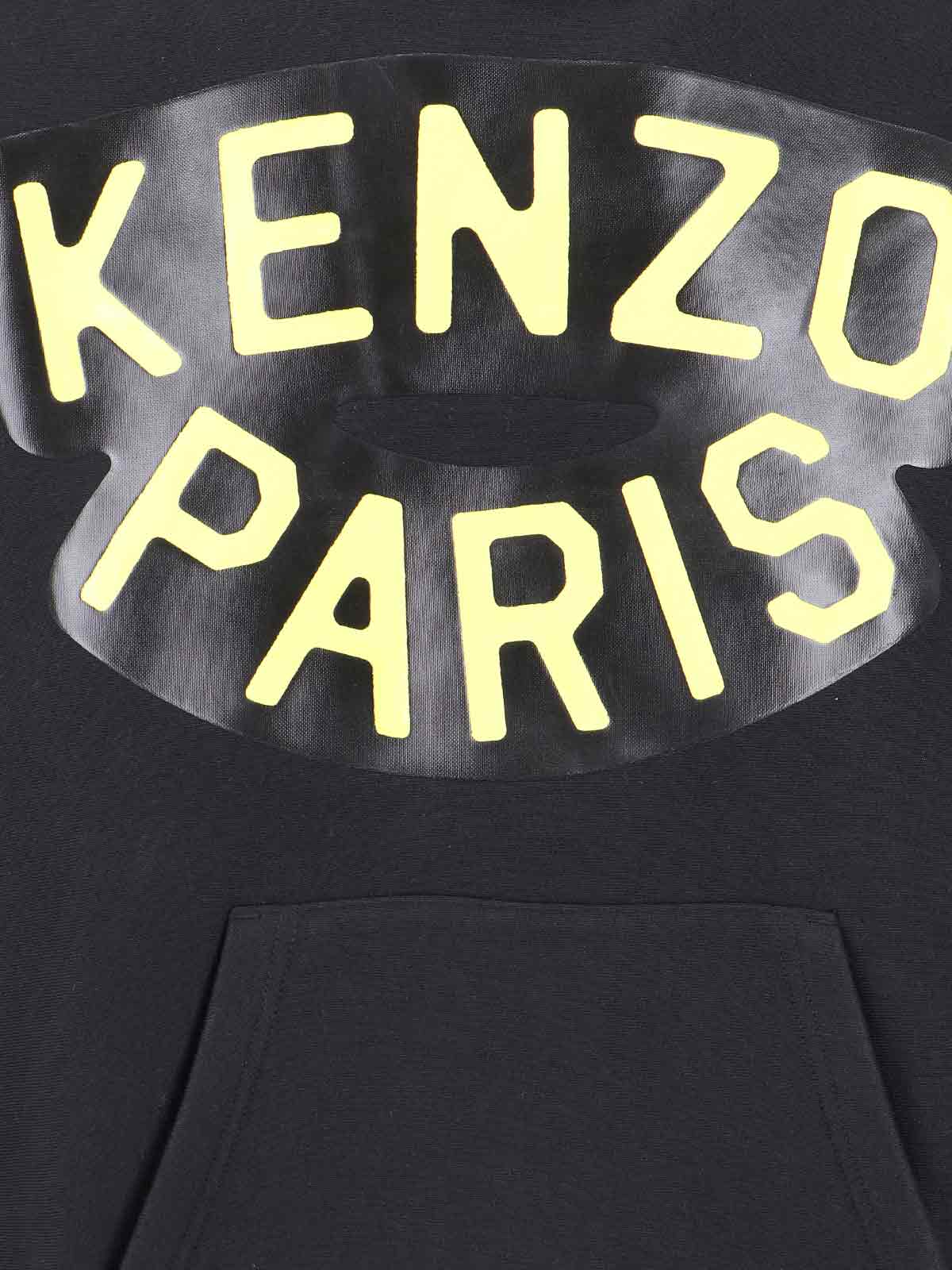 Shop Kenzo Logo Sweatshirt In Black