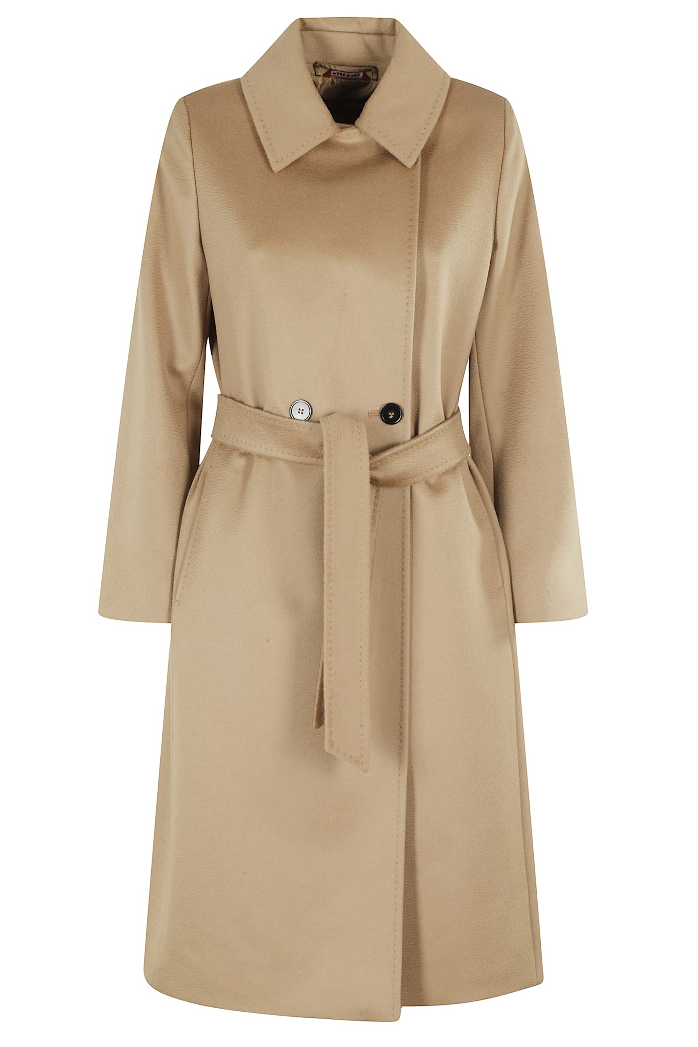 Max Mara Studio Coat In Brown