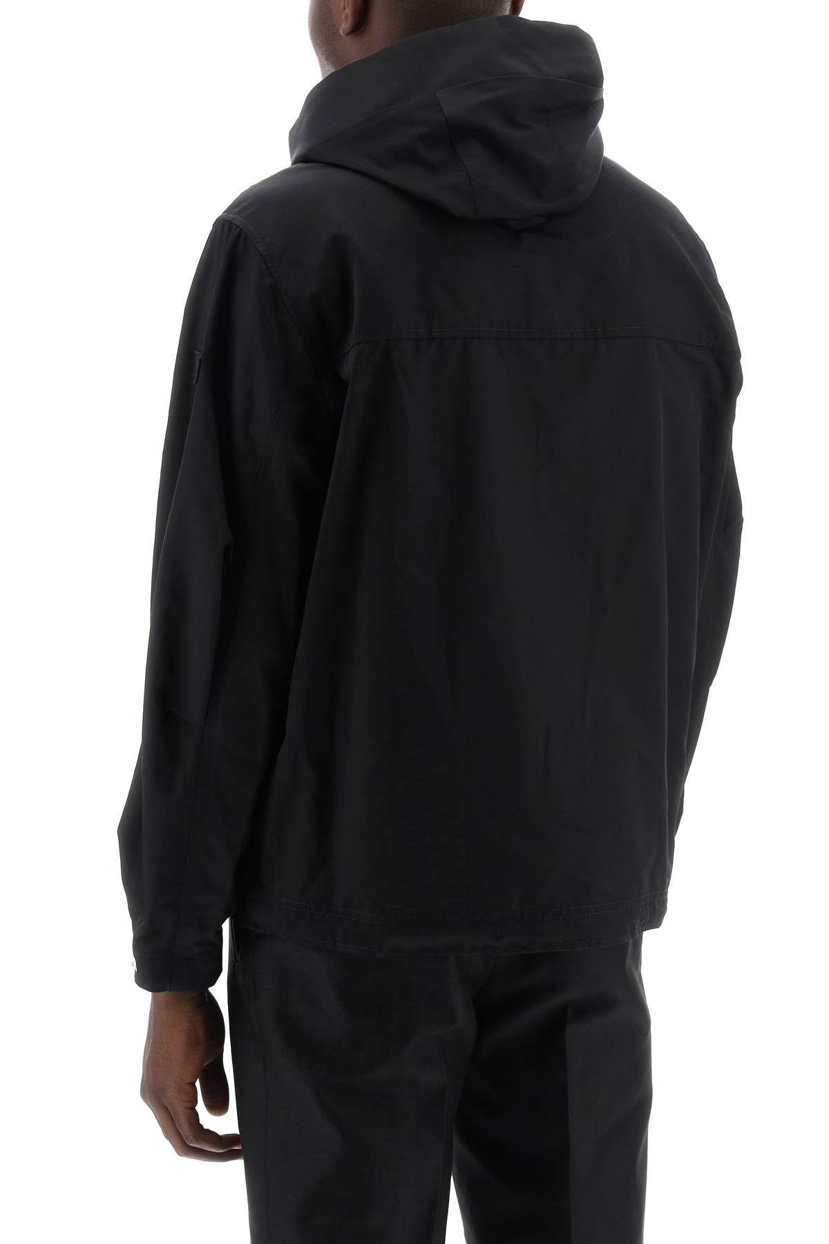 Shop Tatras Hooded Jacket With Removable Hood Necetto In Black (black)