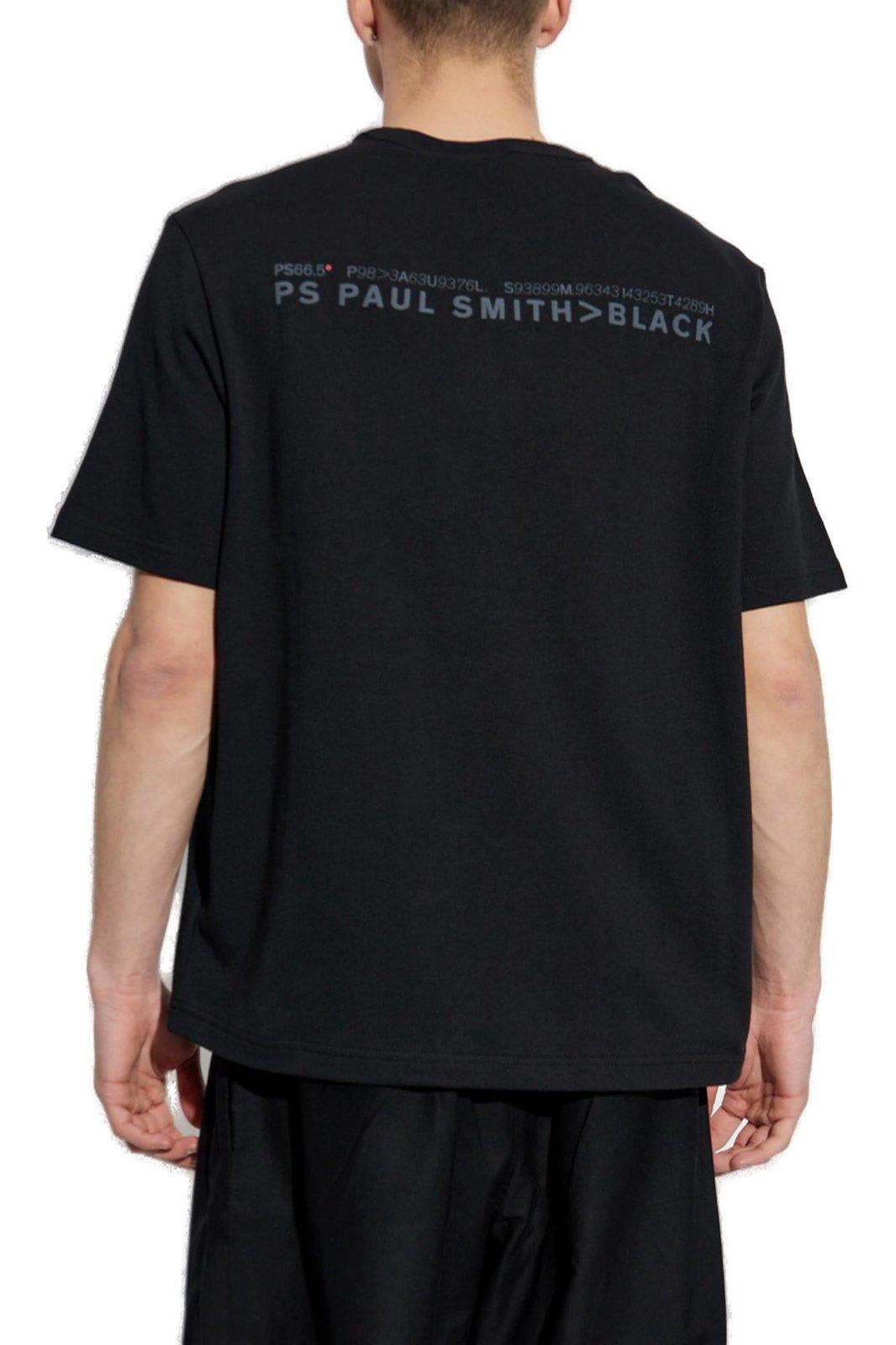 PAUL SMITH SKULL PRINTED CREWNECK T-SHIRT