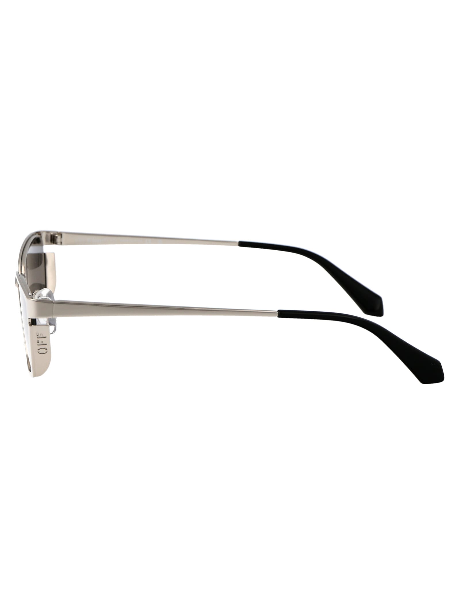 Shop Off-white Richfield Sunglasses In 7207 Silver