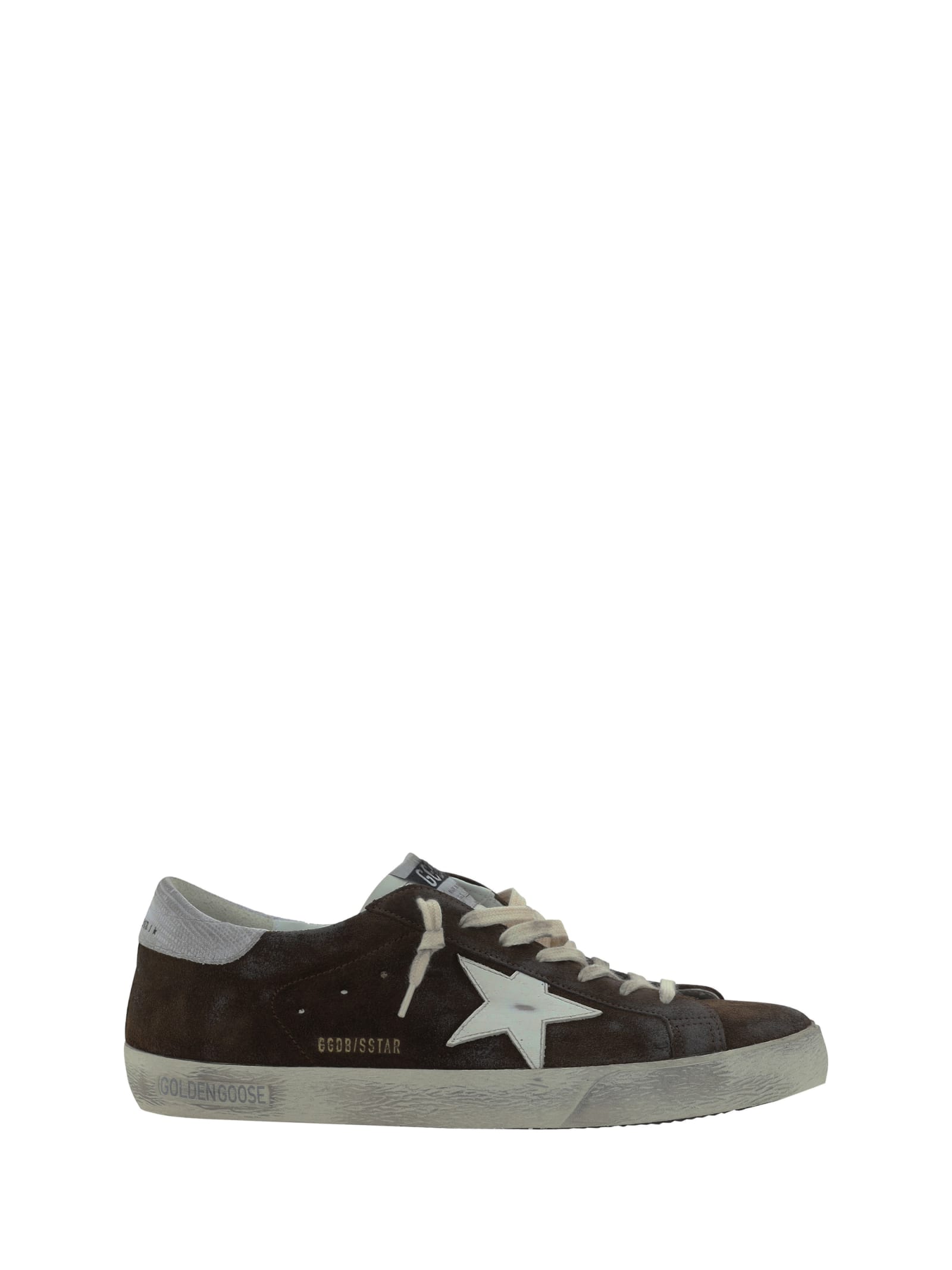 Shop Golden Goose Super Star Sneakers In Brown