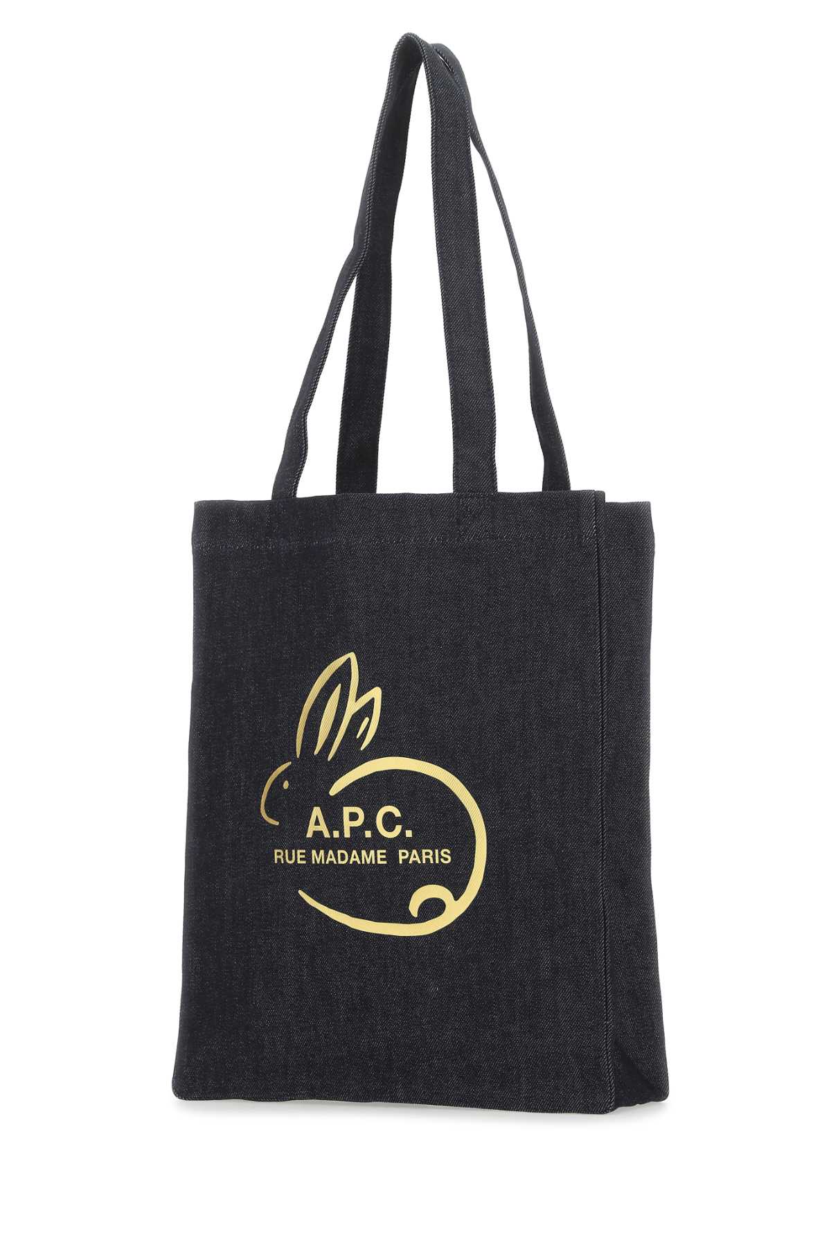 Apc Denim Shopping Bag In Iai