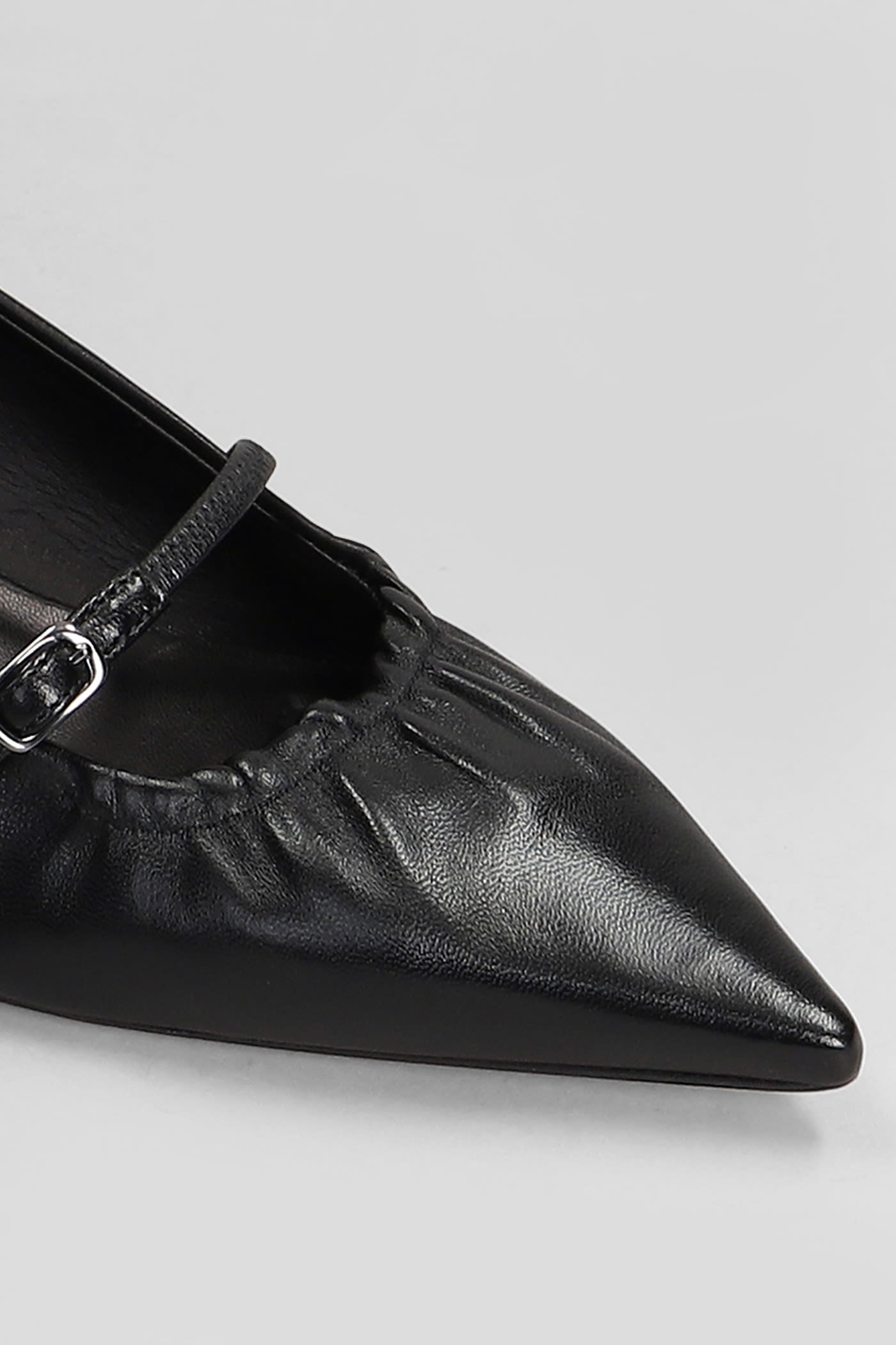 Shop The Seller Pumps In Black Leather