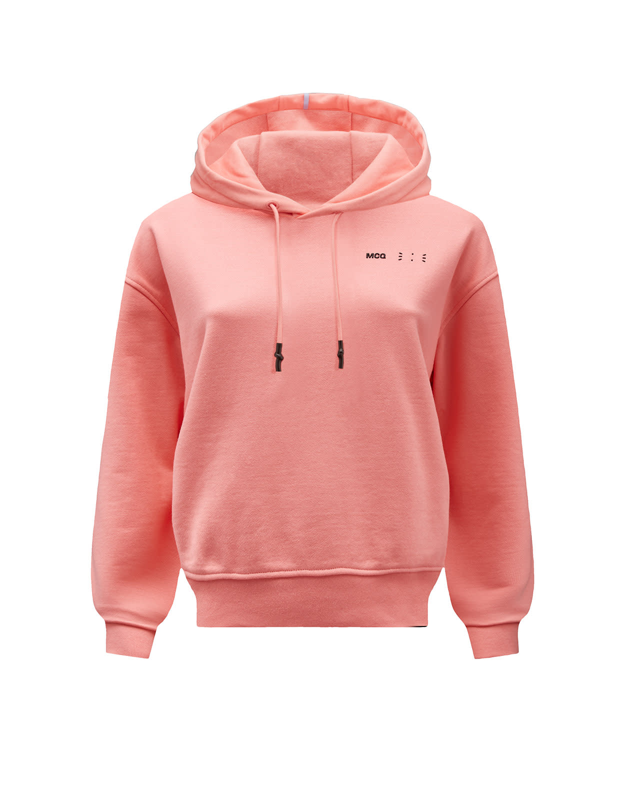 McQ Alexander McQueen Woman Pink Hoodie With Logo