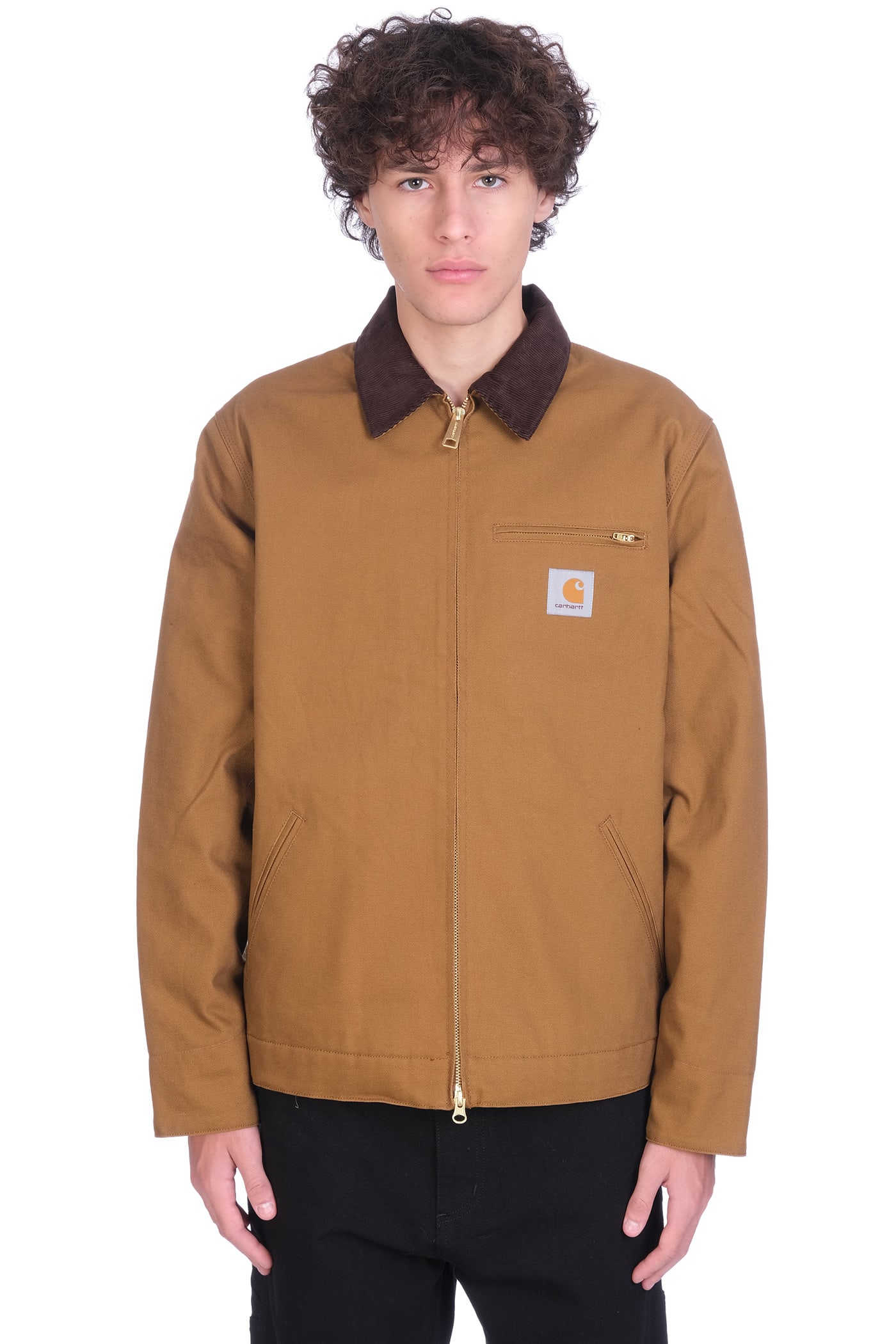 Carhartt Casual Jacket In Brown Cotton