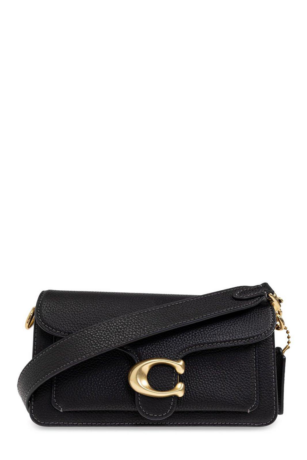 Coach Tabby 20 Logo Plaque Shoulder Bag