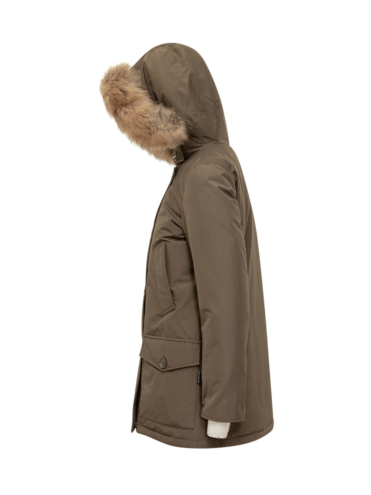 Shop Woolrich Artic Parka In Dark Green