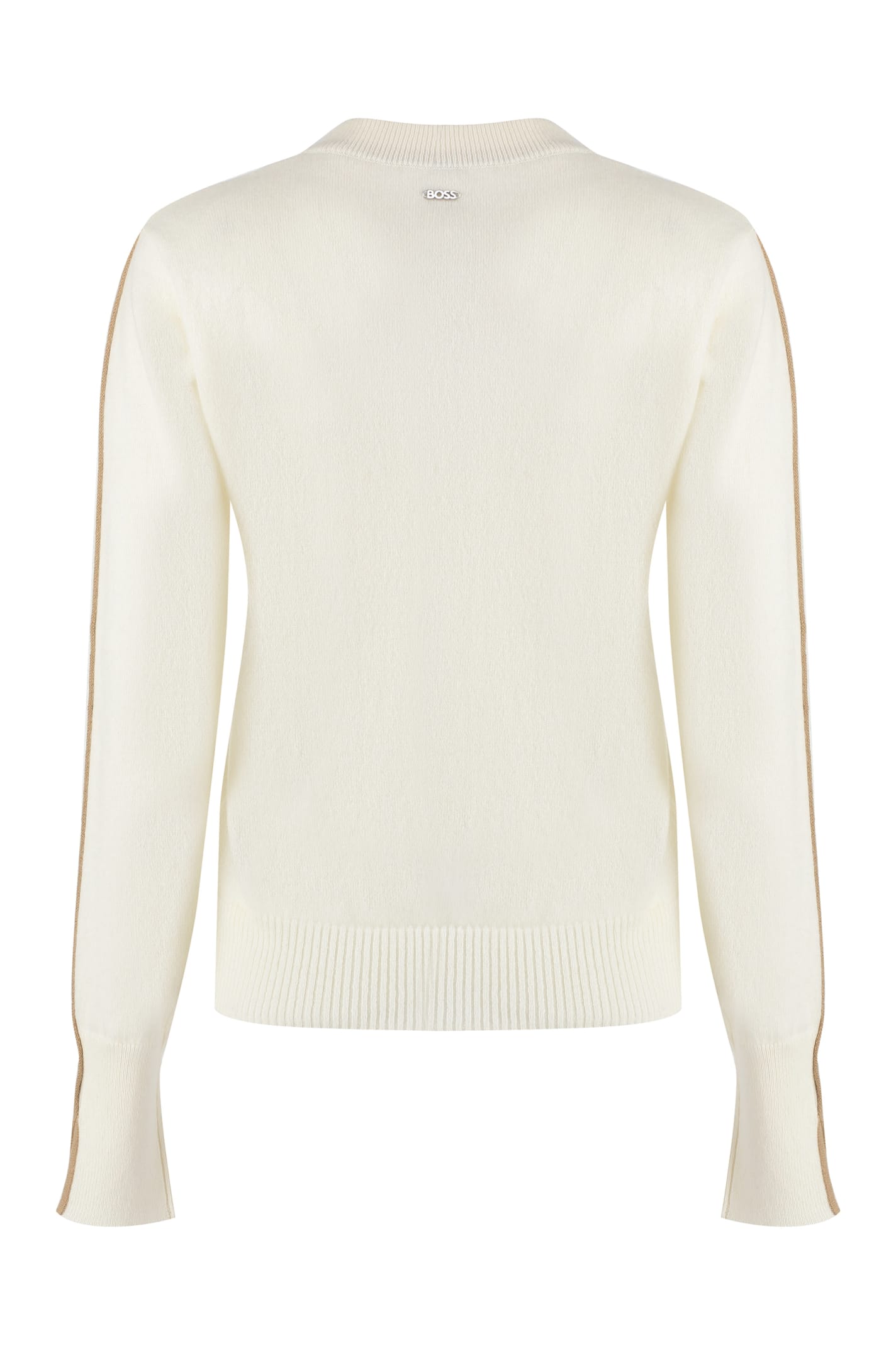 Shop Hugo Boss Boss X Ftc Cashmere - Cashmere Sweater In Panna