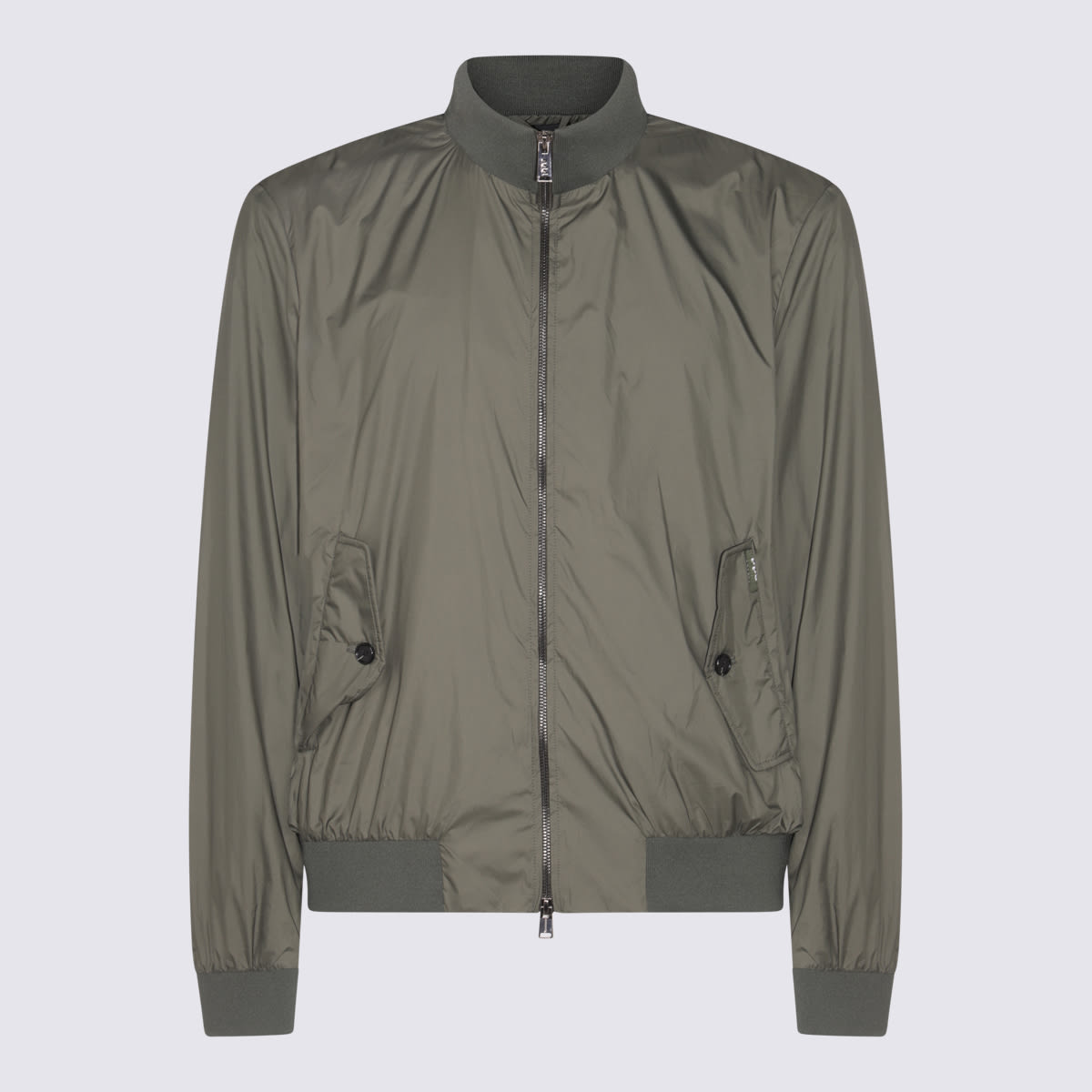 Dark Green Casual Jacket