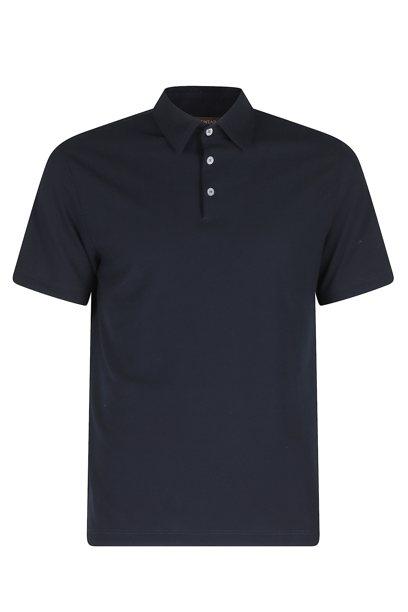 Zanone Polo Mm Ice Cotton In Blue