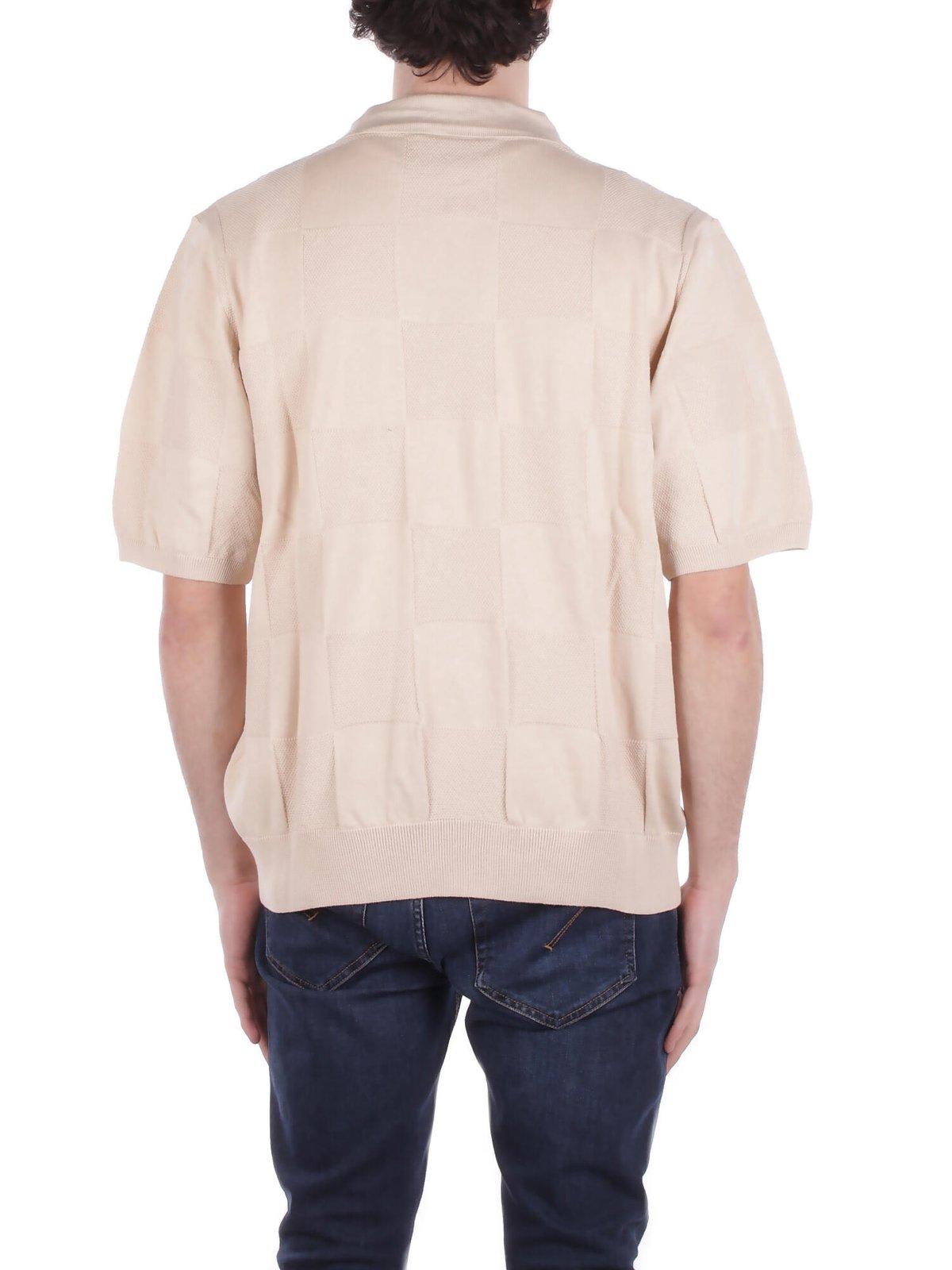 Carhartt Short Sleeve Checker Polo Fleur De Sel