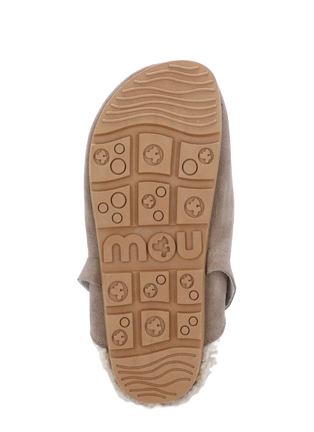 Mou Winter Bio Slide - Logo In Elgry Elephant Grey