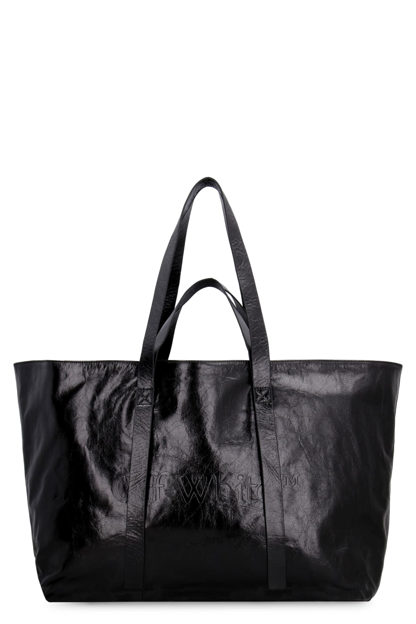 Off-White Leather Tote