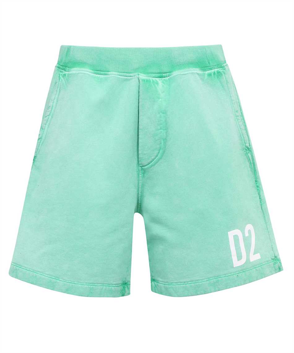 DSQUARED2 COTTON BERMUDA SHORTS 