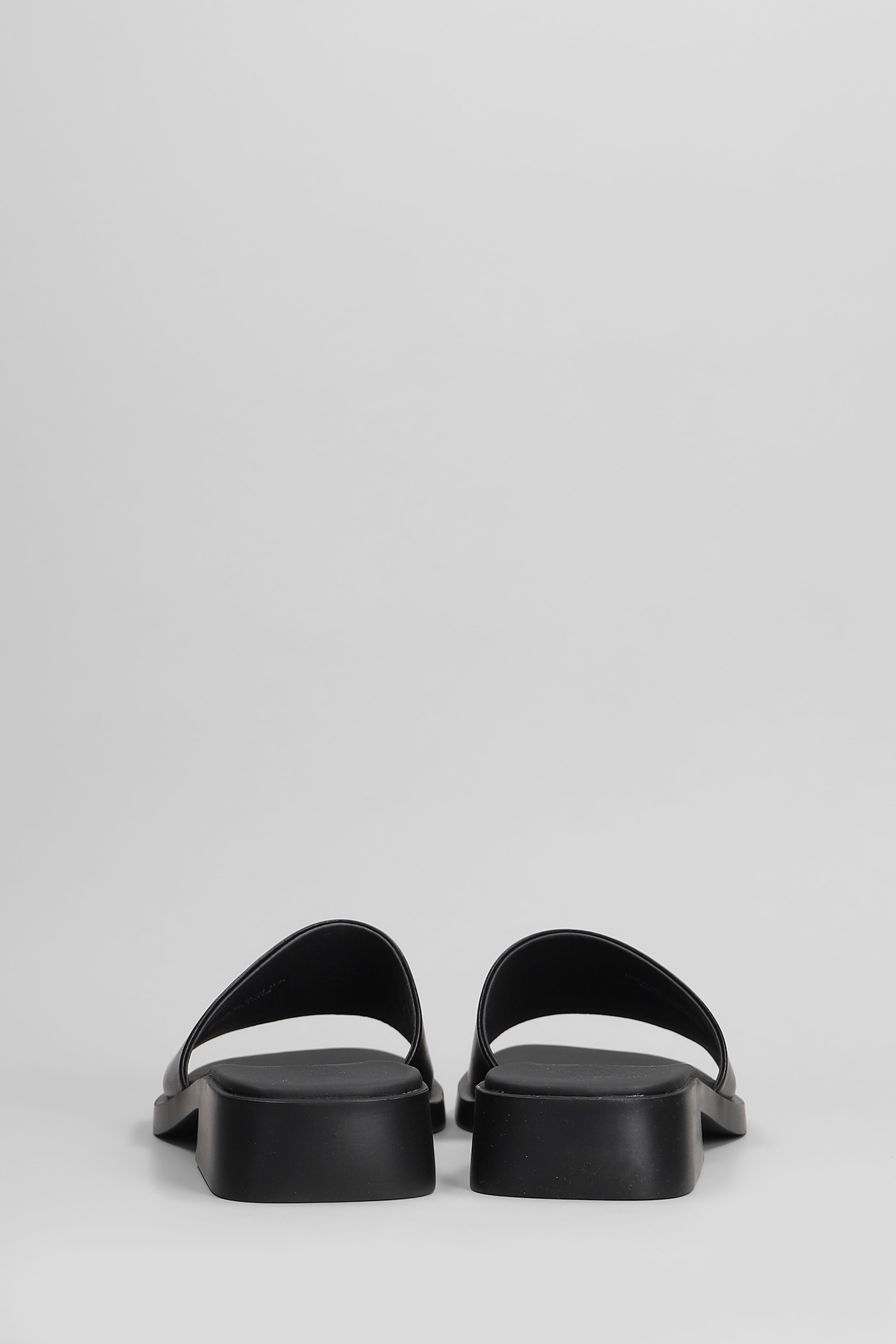 Shop Camper Dana Flats In Black Leather