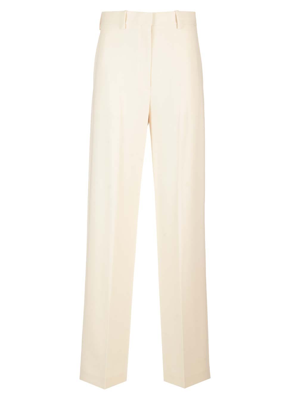 Fluid Crepe Casual Trousers