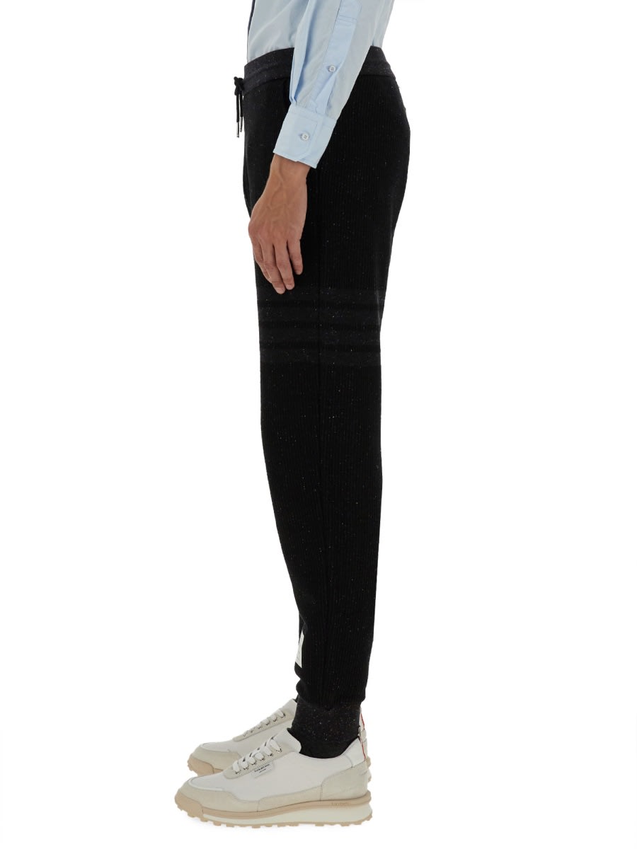 Thom Browne Silk Cotton Pants Drawstring Waist