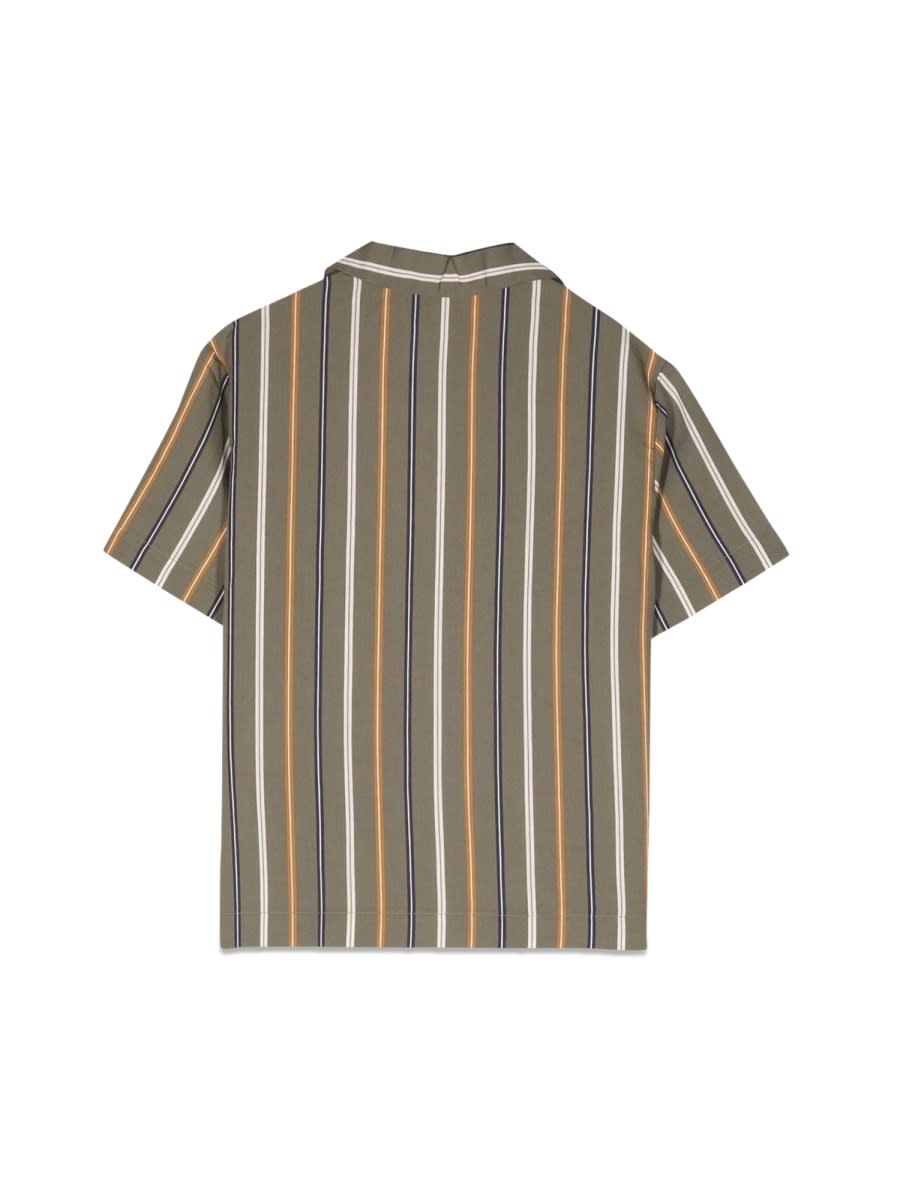 Aspesi Short Sleeve Shirt In Green