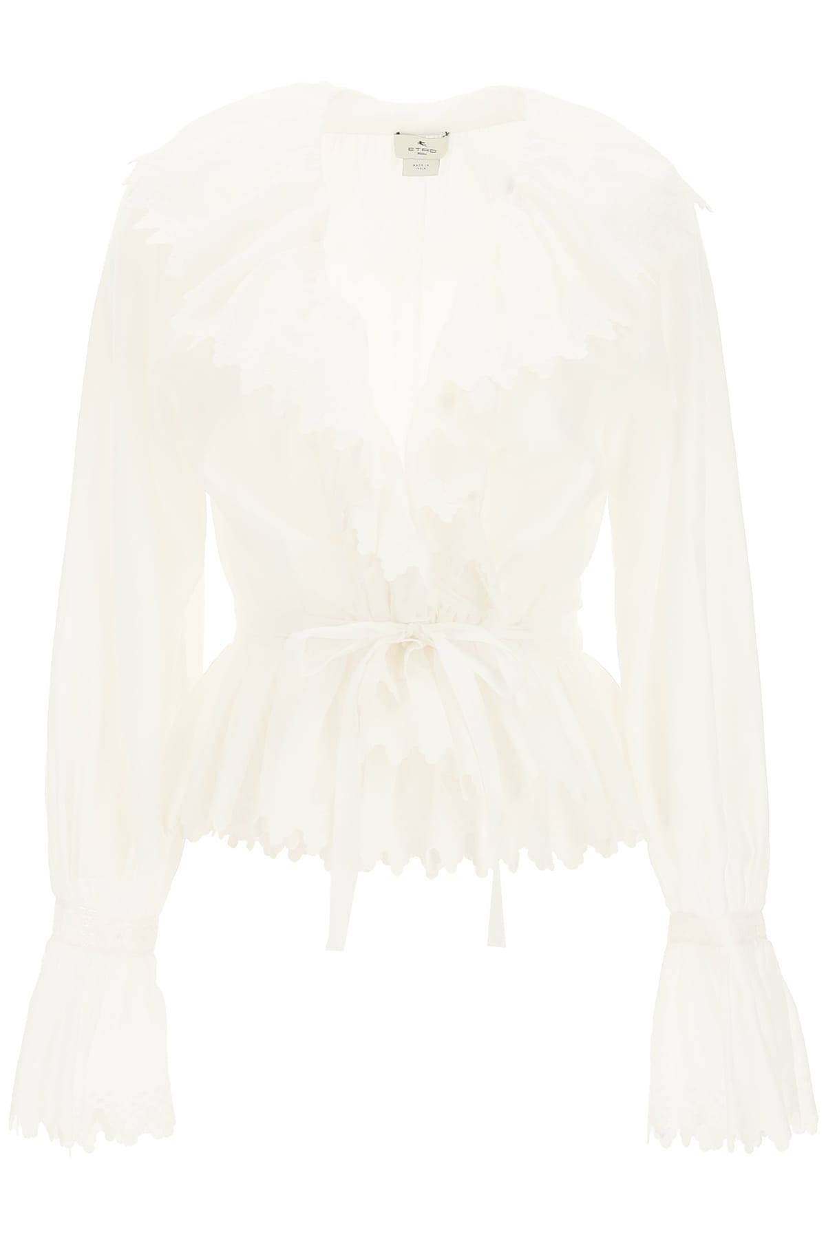 Etro Shirt With Ruffles And Lace