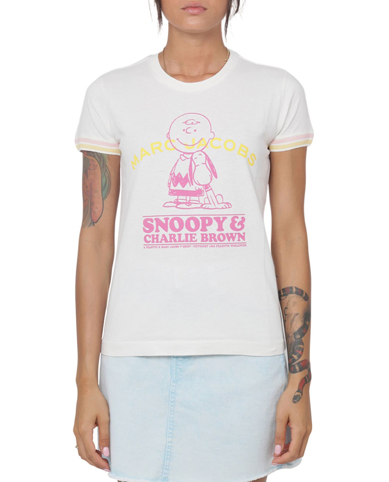 Marc Jacobs X Peanuts White Happiness Is T T-shirt