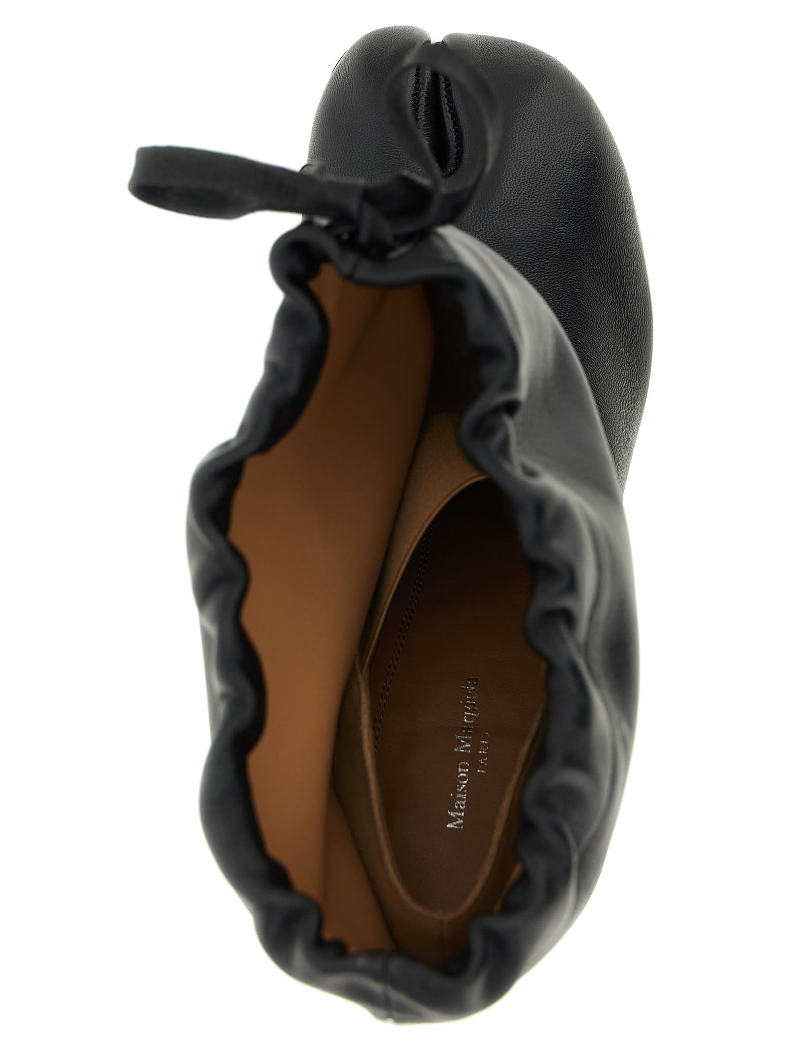 Maison Margiela Tabi Ballon Ankle Boots In Black