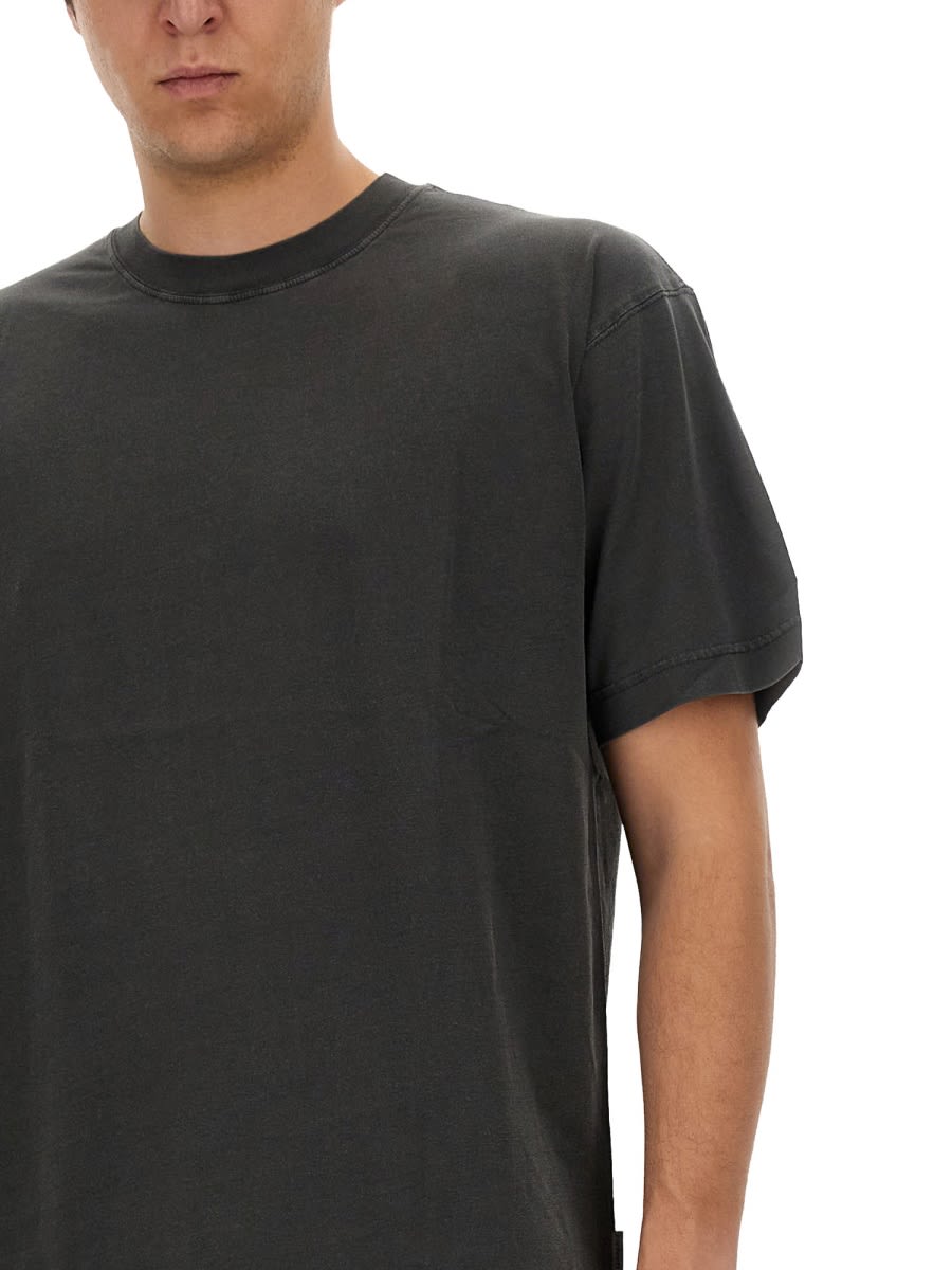 Shop Carhartt Cotton T-shirt In Grey