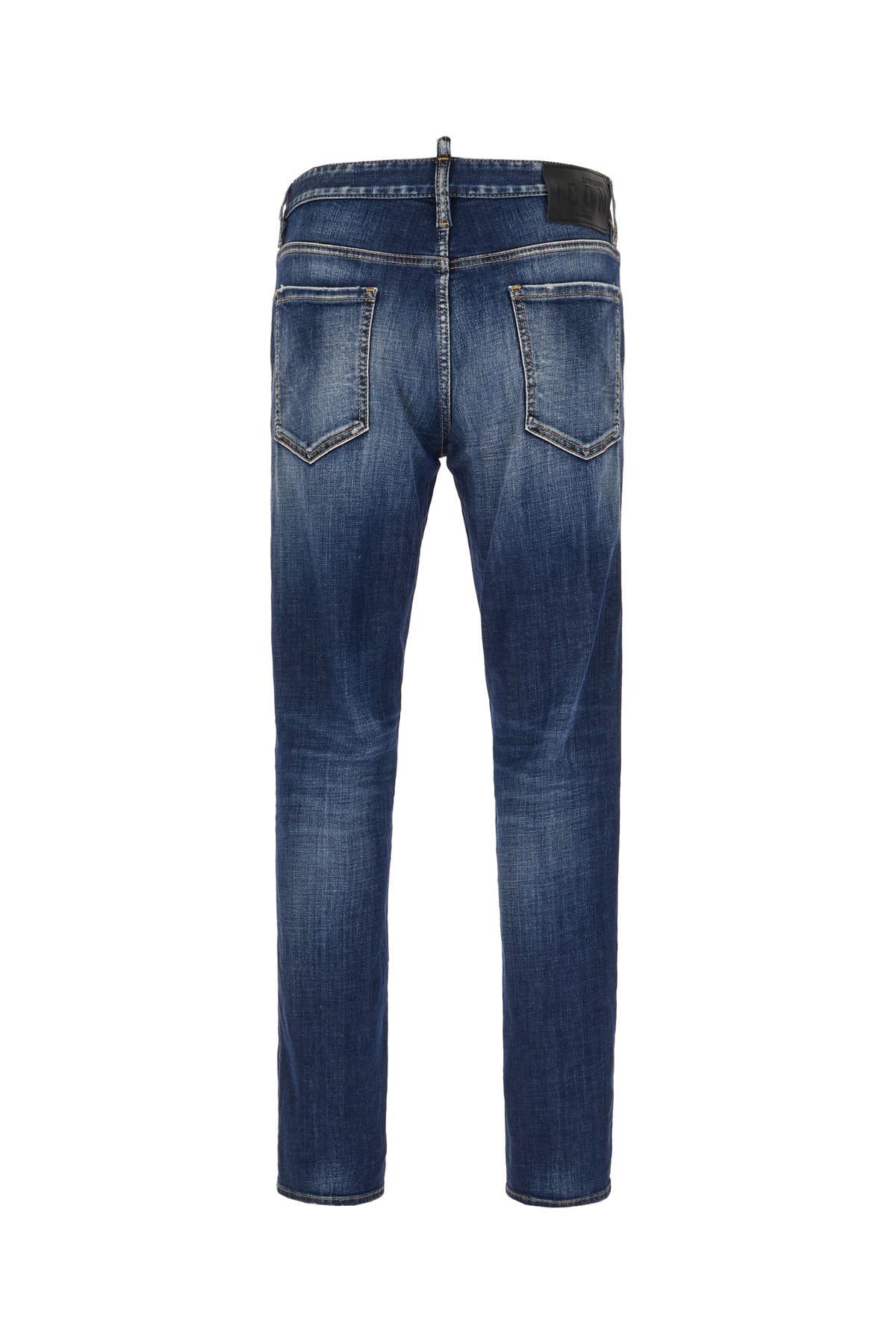 Shop Dsquared2 Denim Jeans In Navy Blue