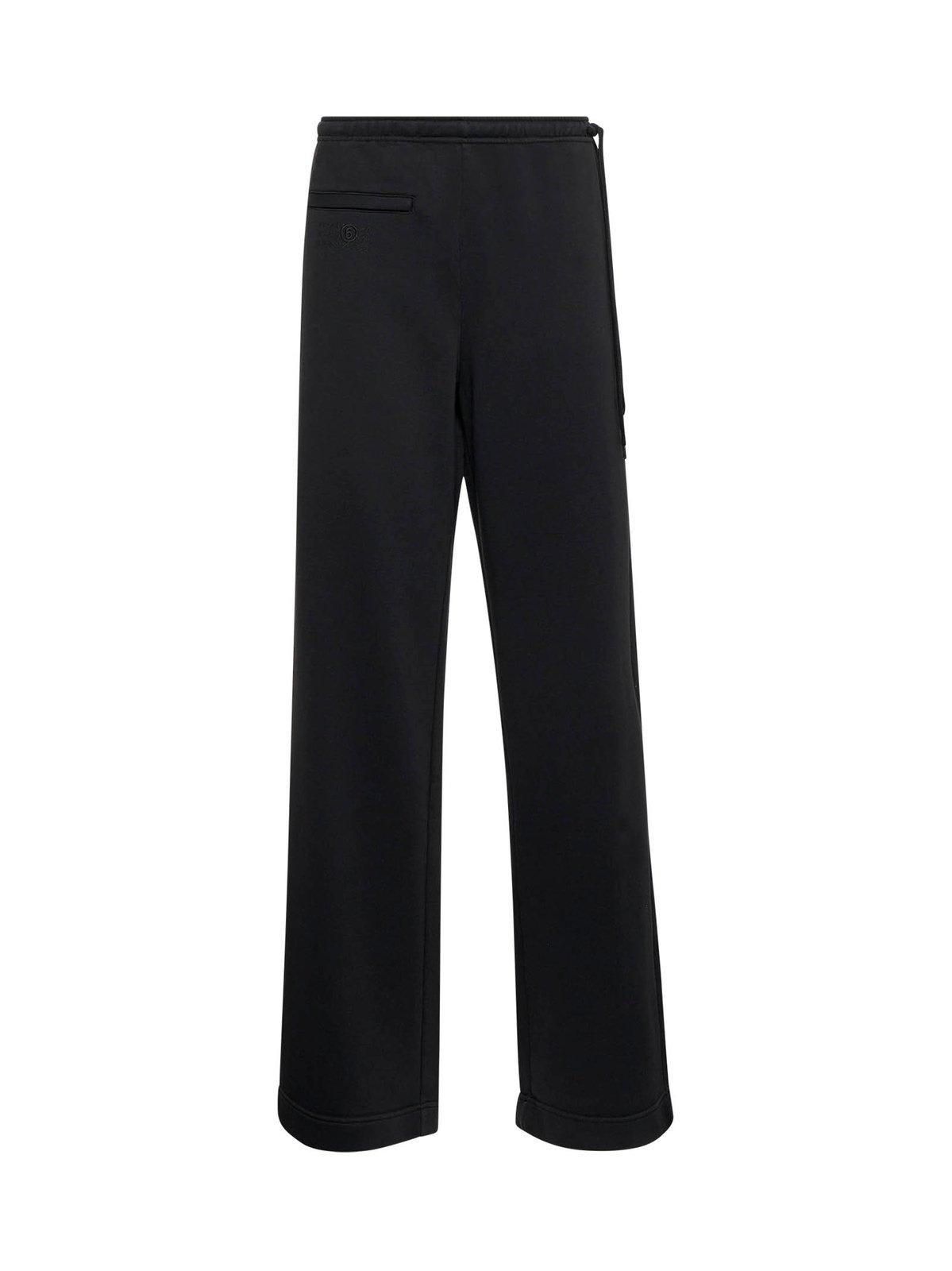 Drawstring Straight-leg Trousers