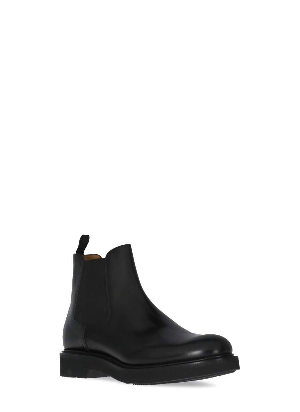 Shop Church's Smooth Leather Ankle Boots In Black