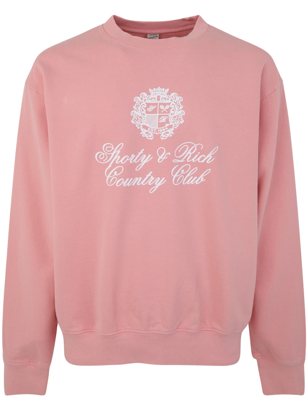 SPORTY &AMP; RICH COUNTRY CREST CREWNECK