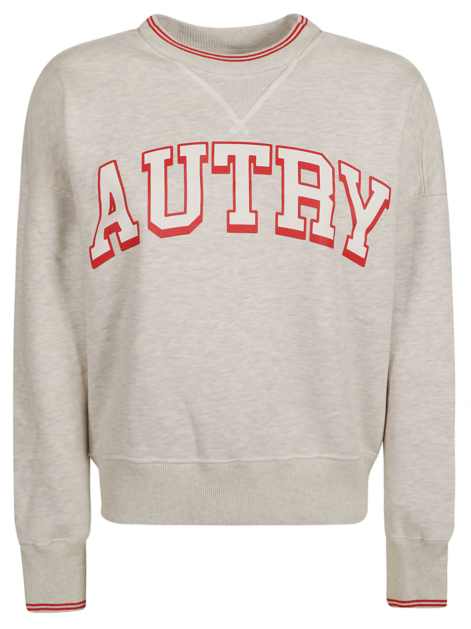 Shop Autry Main Woman Apparel Sweatshirt In Melange