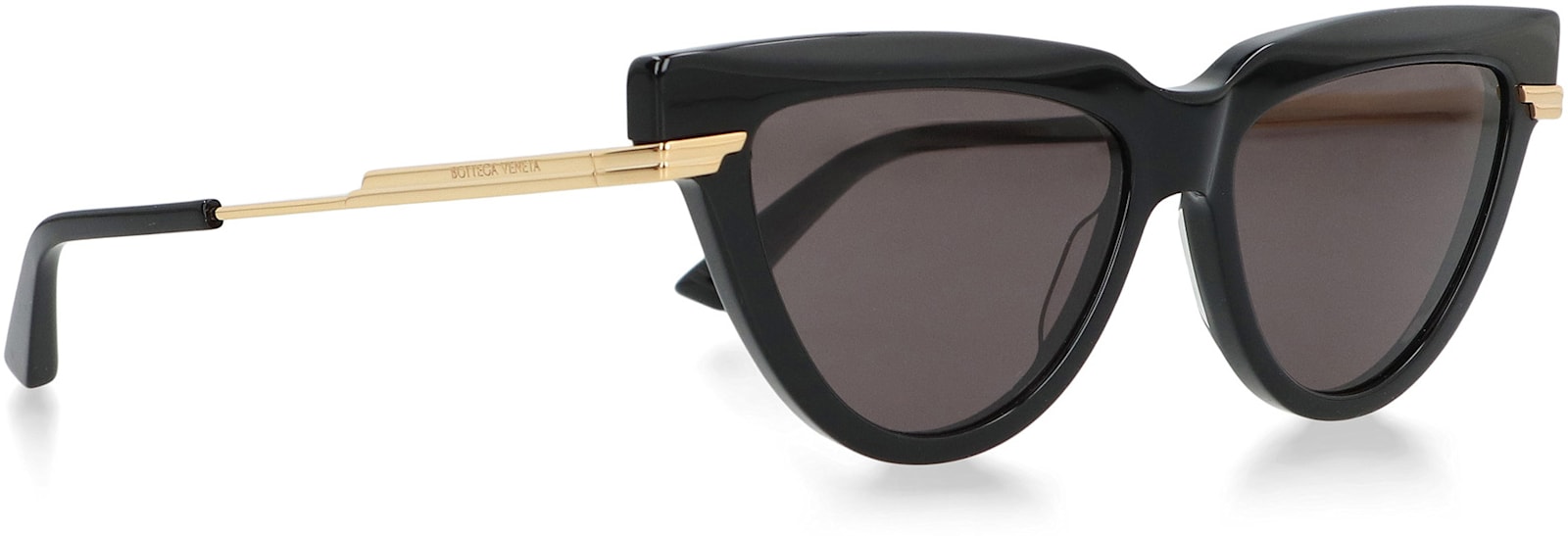 Bottega Veneta Womens Black 6j000421 Bv1265s Cat Eye-frame Acetate Sunglasses In Black