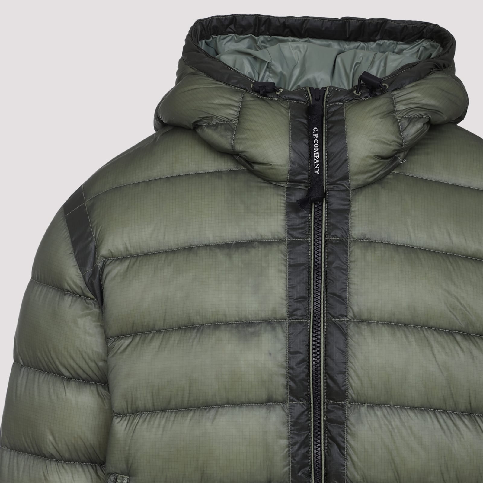 C.p. Company Dd-shell Green Polyamide Jacket In Green