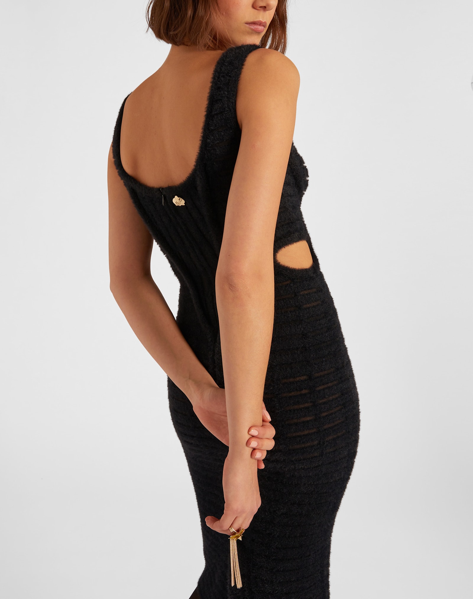 GENNY GENNY ICONIC KNIT DRESS 